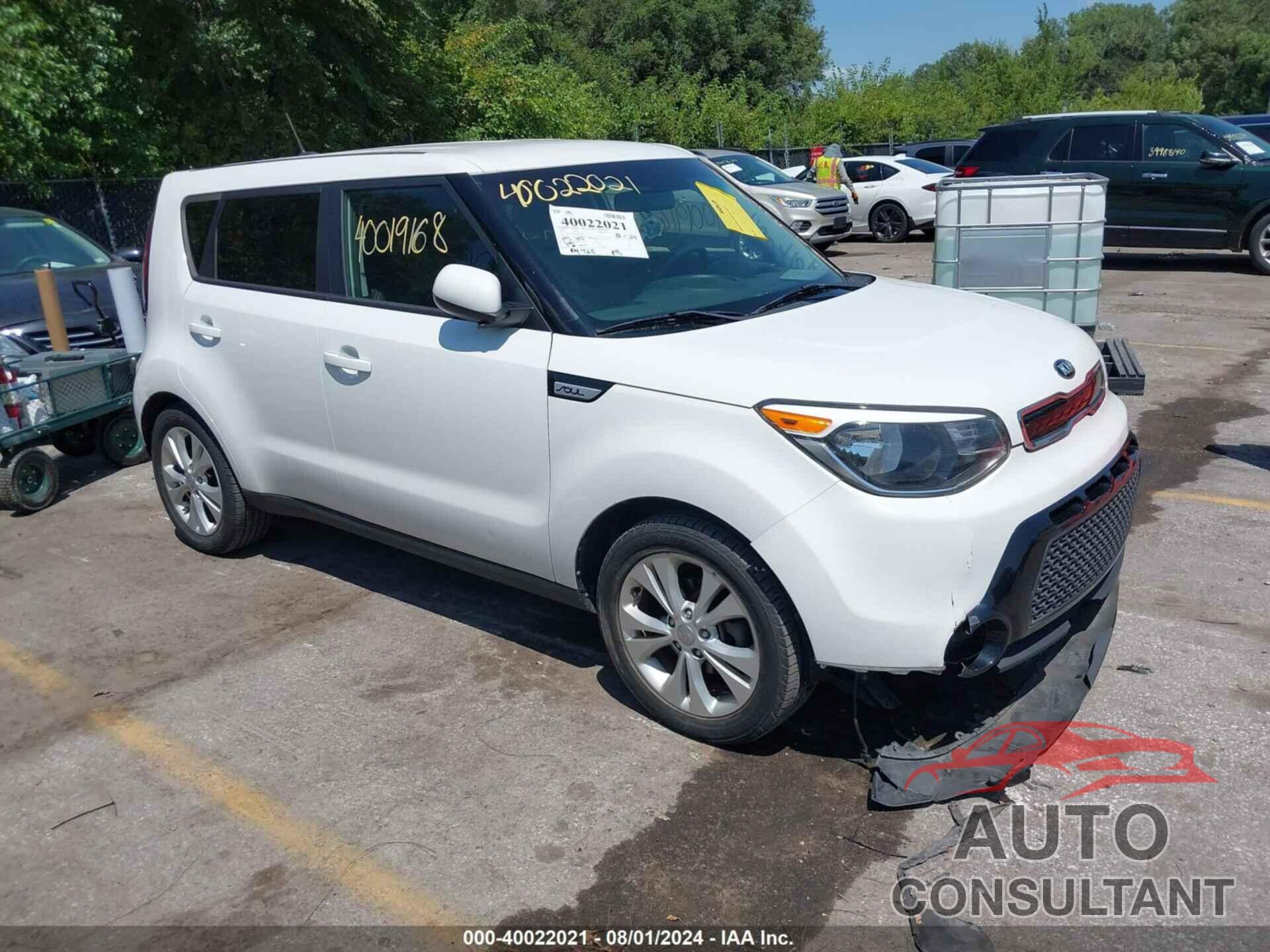 KIA SOUL 2016 - KNDJP3A55G7384886