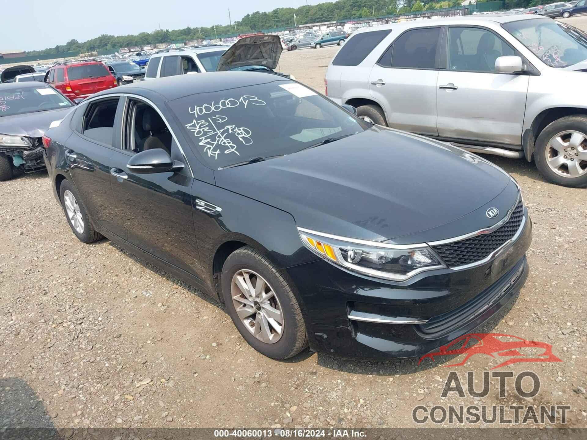 KIA OPTIMA 2017 - 5XXGT4L31HG144380