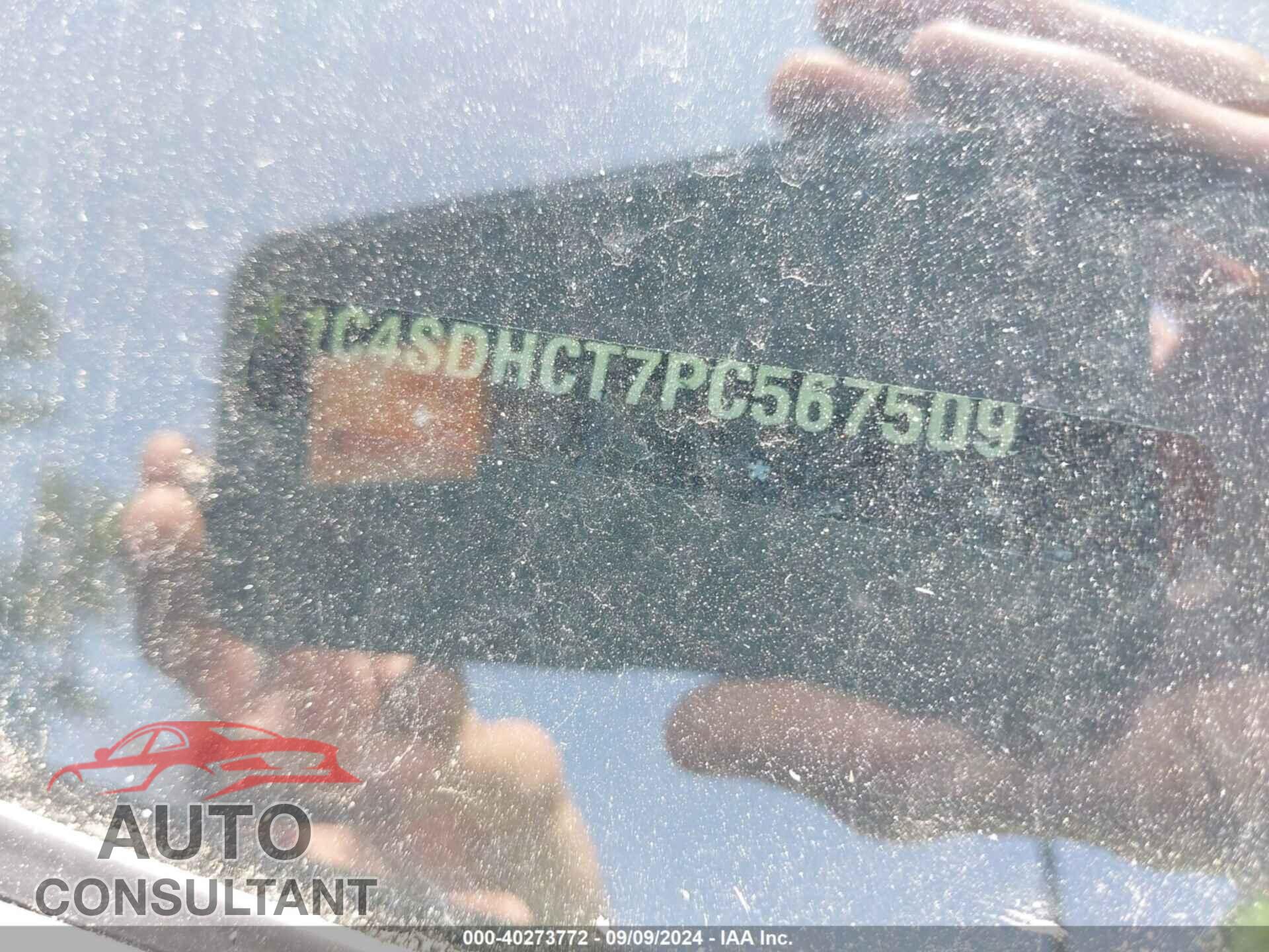 DODGE DURANGO 2023 - 1C4SDHCT7PC567509