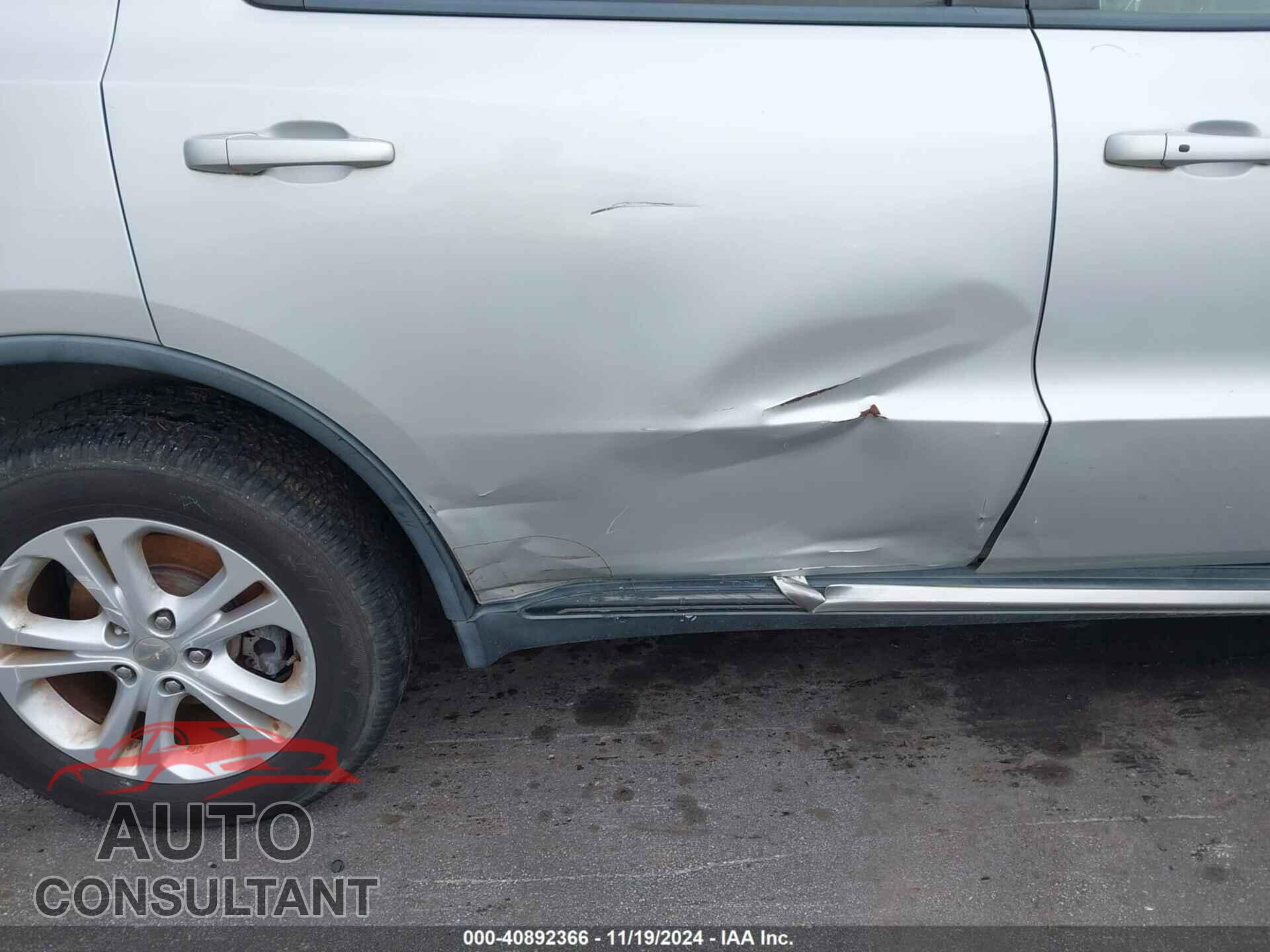 DODGE DURANGO 2011 - 1D4RD4GG2BC634341