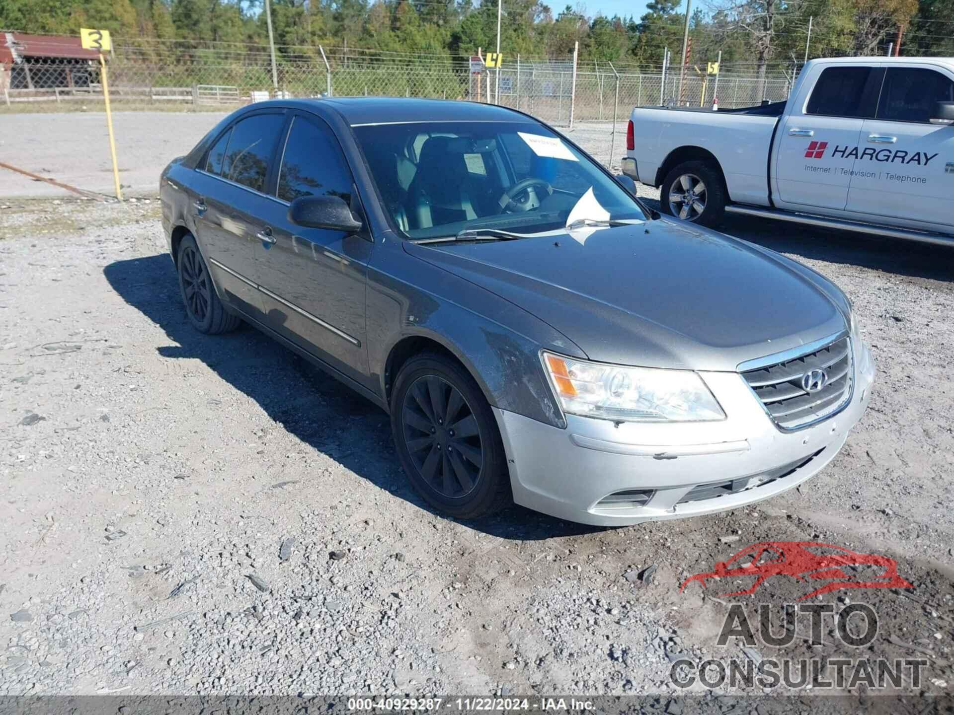 HYUNDAI SONATA 2009 - 5NPEU46C89H484387