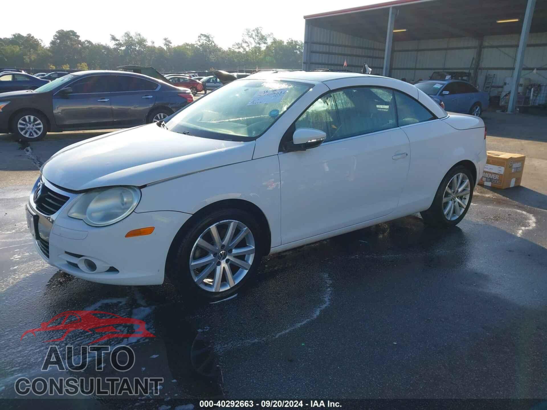 VOLKSWAGEN EOS 2009 - WVWBA71F49V011679