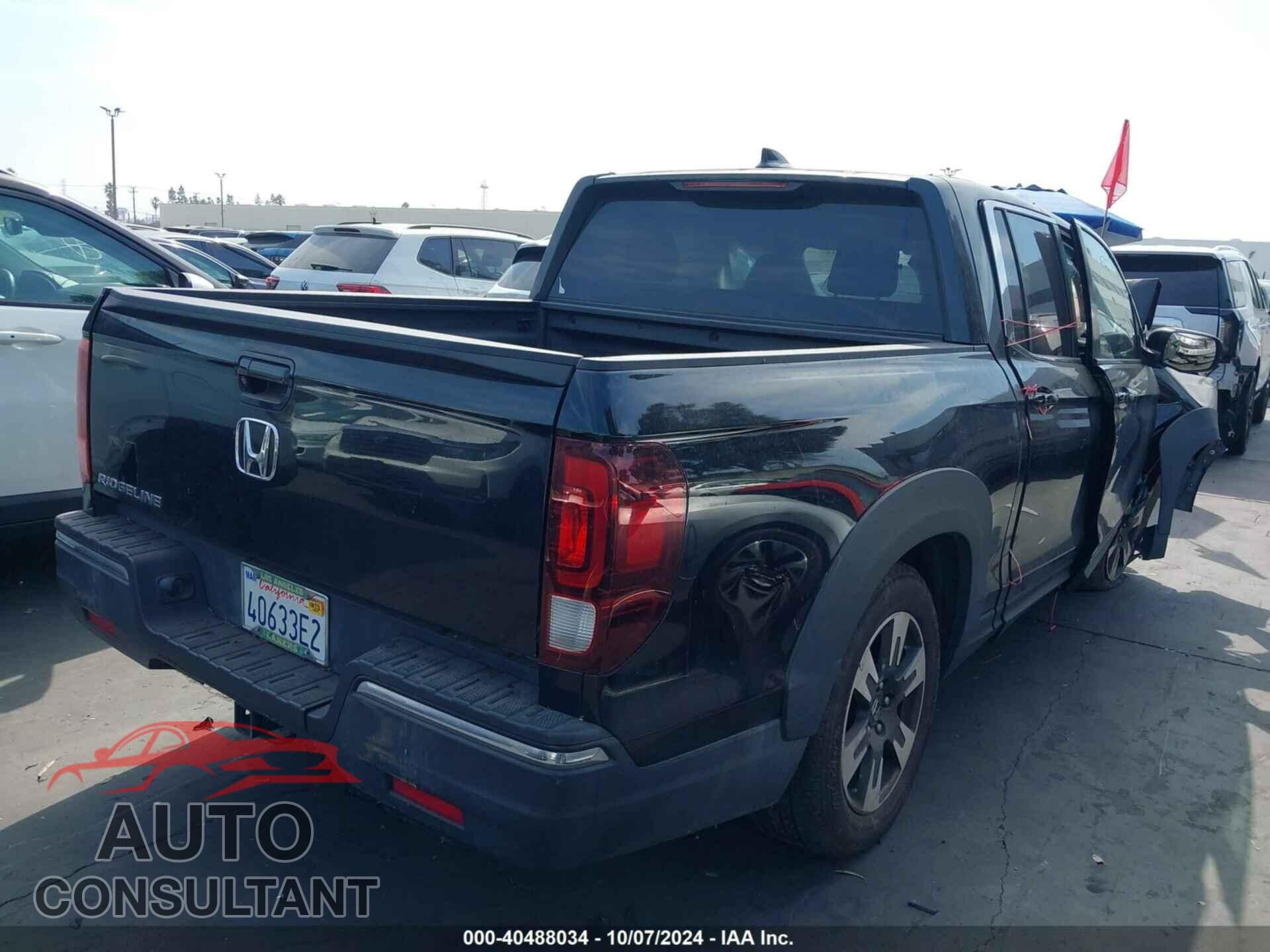 HONDA RIDGELINE 2017 - 5FPYK2F51HB001075