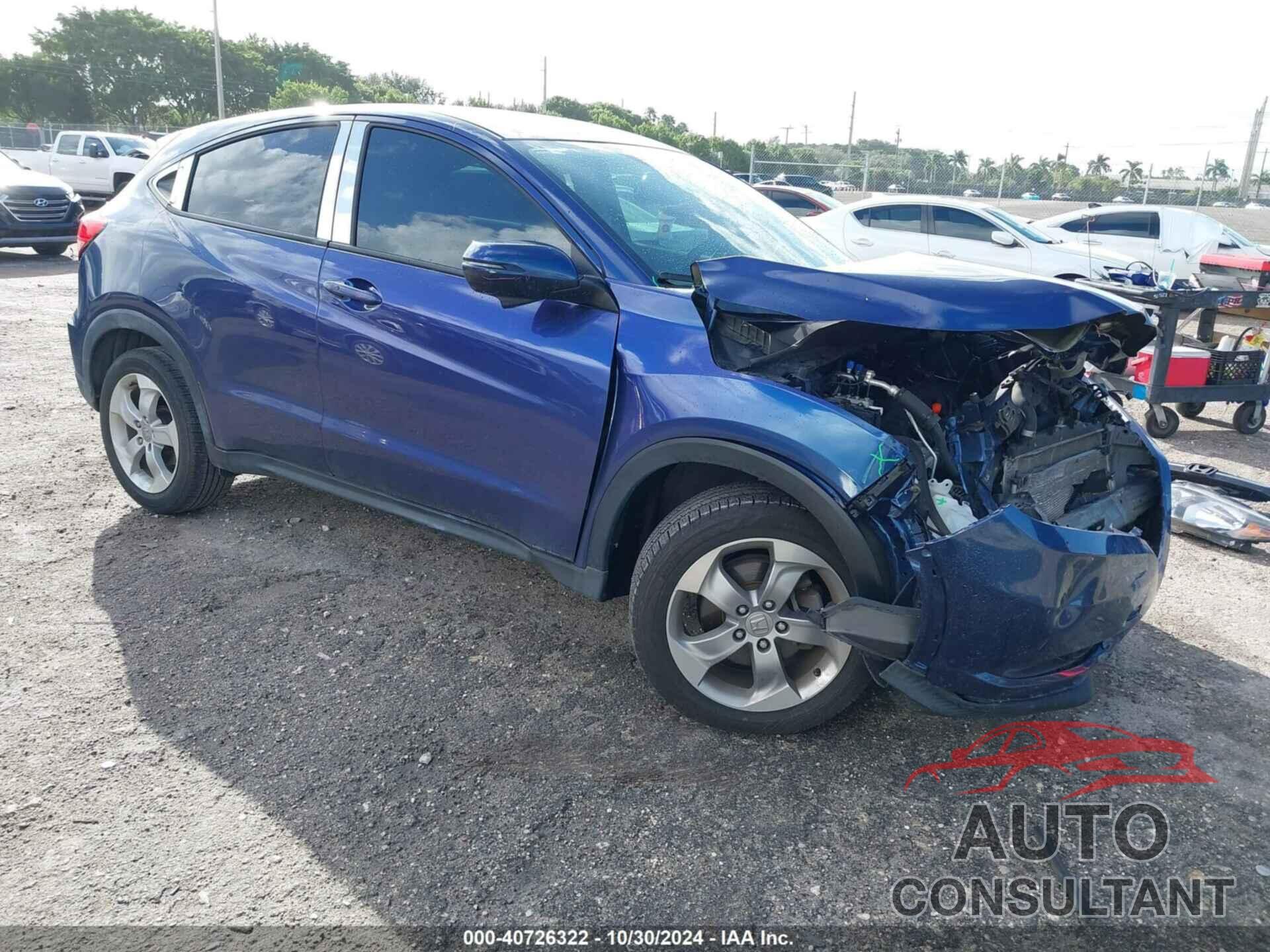 HONDA HR-V 2017 - 3CZRU5H55HM712922