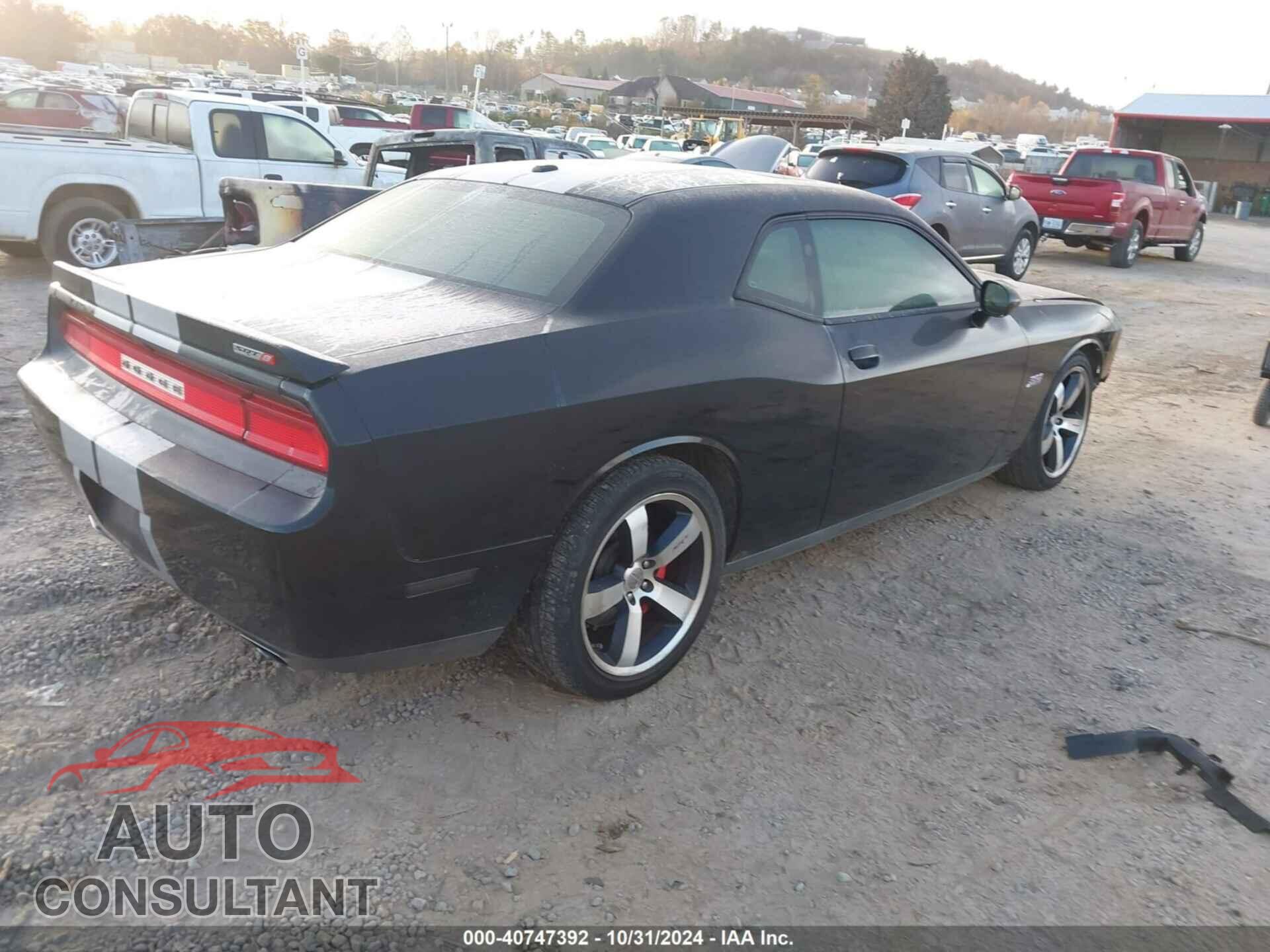 DODGE CHALLENGER 2012 - 2C3CDYCJ5CH121521