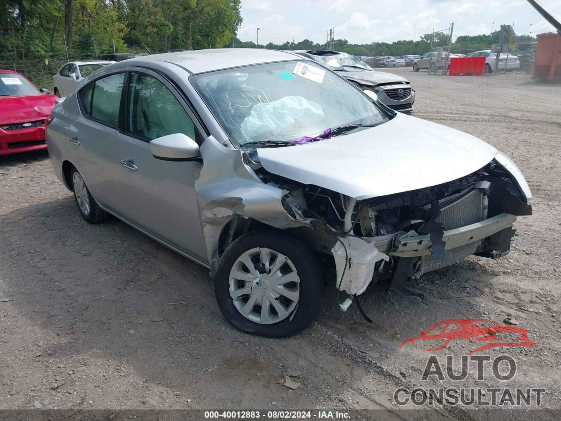 NISSAN VERSA 2019 - 3N1CN7AP1KL852465