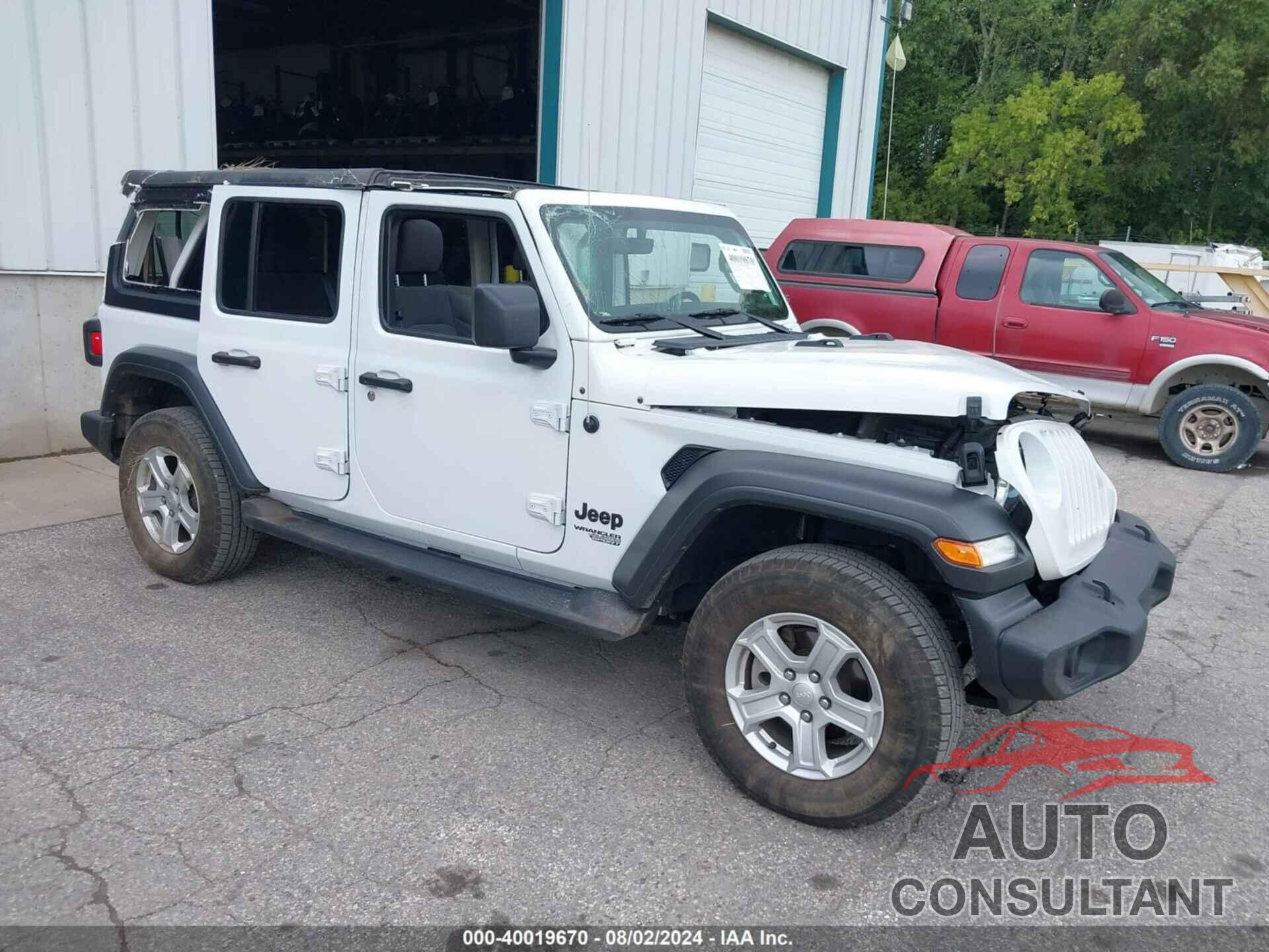 JEEP WRANGLER UNLIMITED 2021 - 1C4HJXDG8MW843690