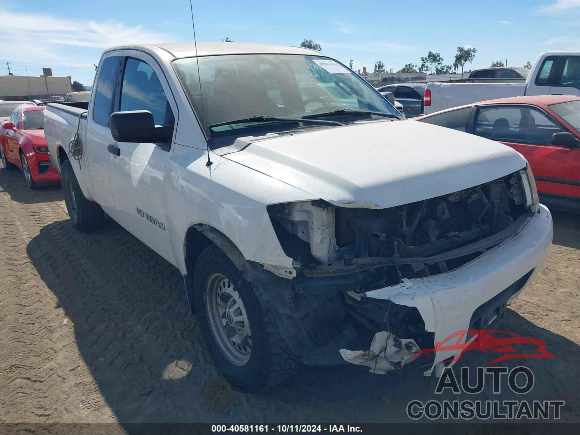 NISSAN TITAN 2012 - 1N6AA0CH9CN317444