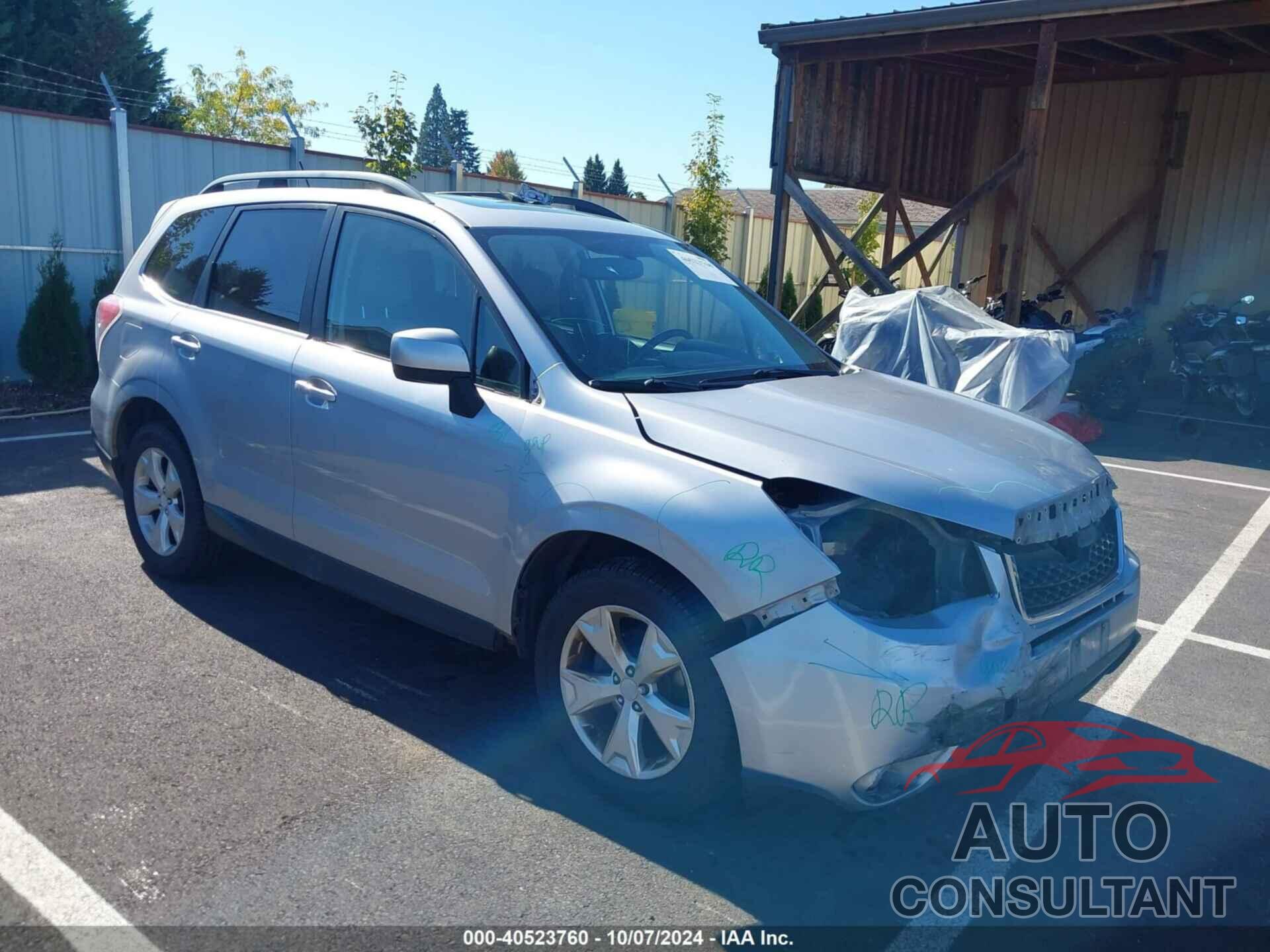 SUBARU FORESTER 2015 - JF2SJAHC3FH825505