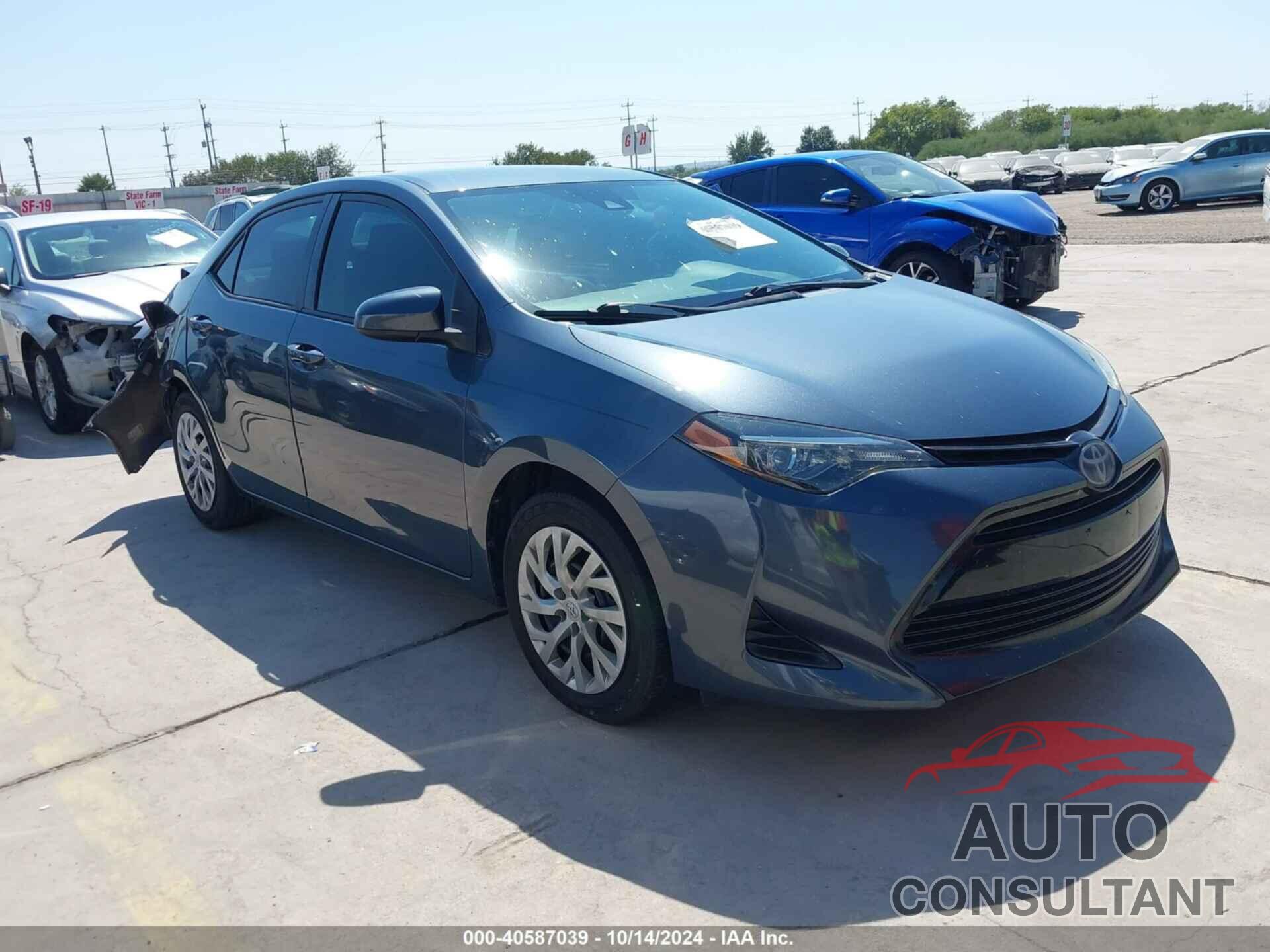 TOYOTA COROLLA 2019 - 2T1BURHE2KC206690
