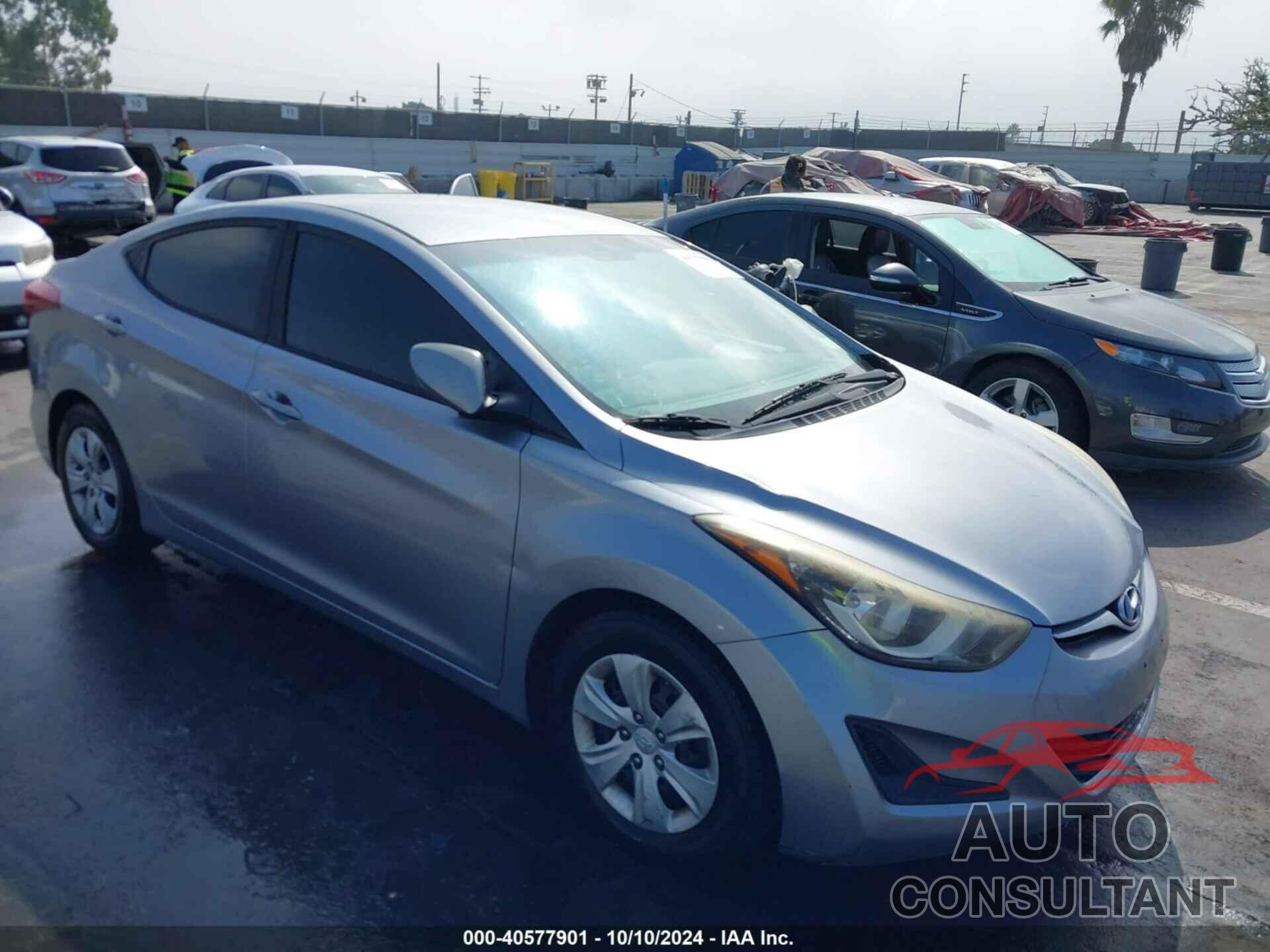 HYUNDAI ELANTRA 2016 - 5NPDH4AE9GH754345