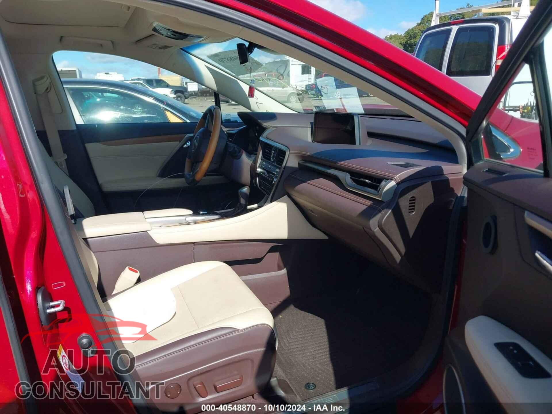 LEXUS RX 350 2017 - 2T2ZZMCAXHC062852