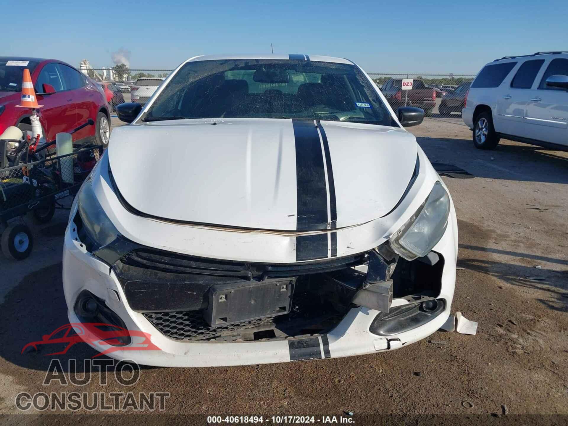 DODGE DART 2015 - 1C3CDFBB1FD276860