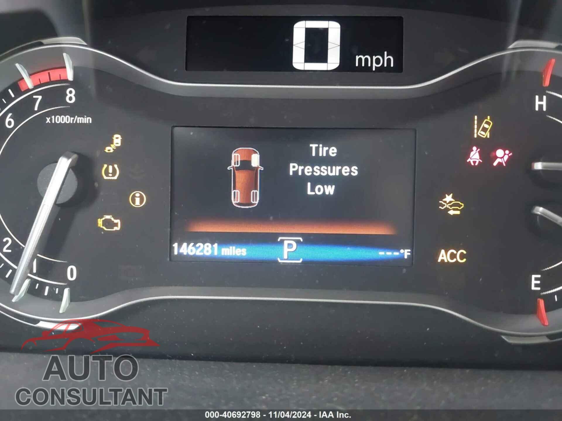 HONDA PILOT 2016 - 5FNYF6H04GB016156