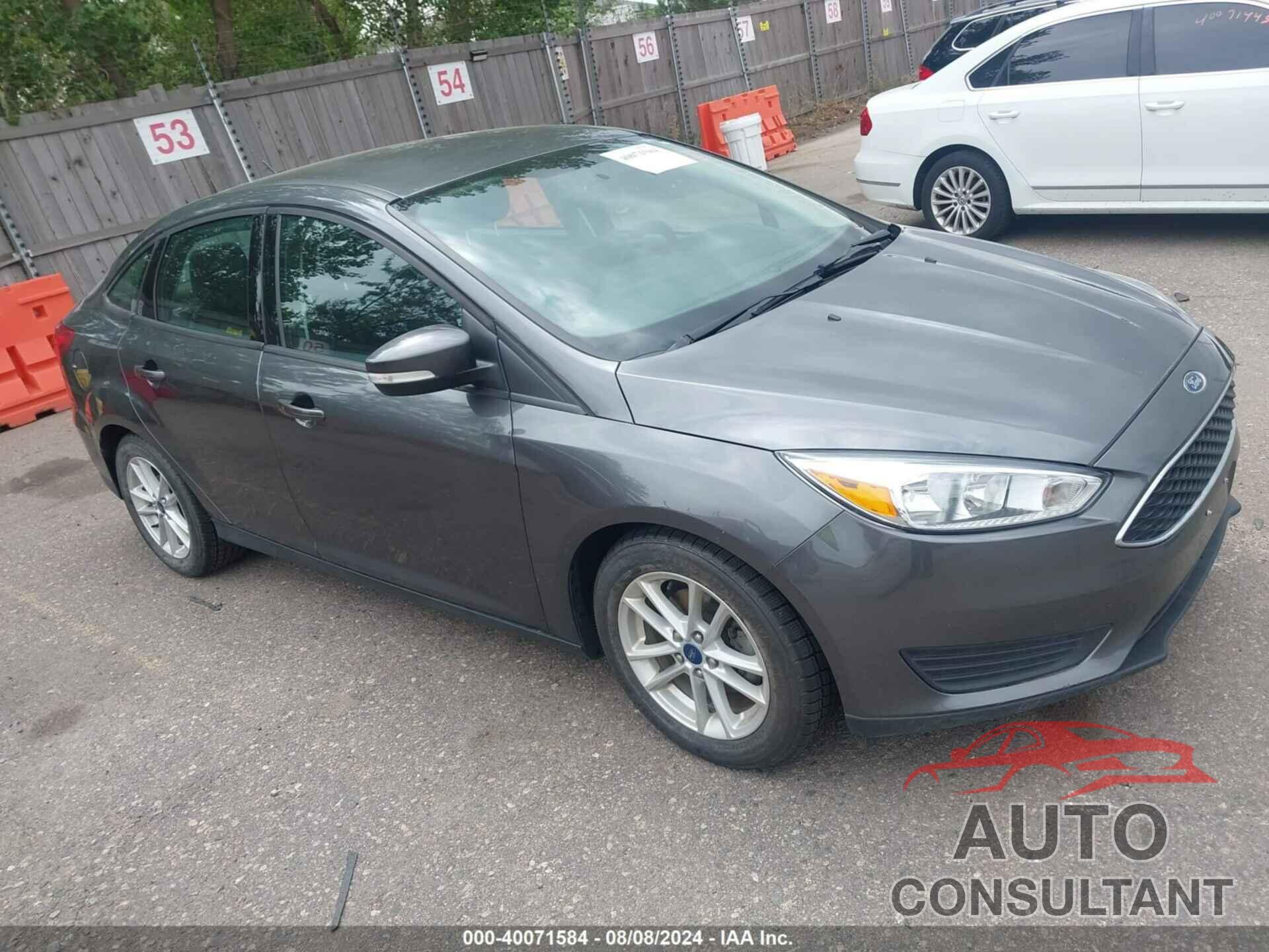 FORD FOCUS 2017 - 1FADP3F25HL245156