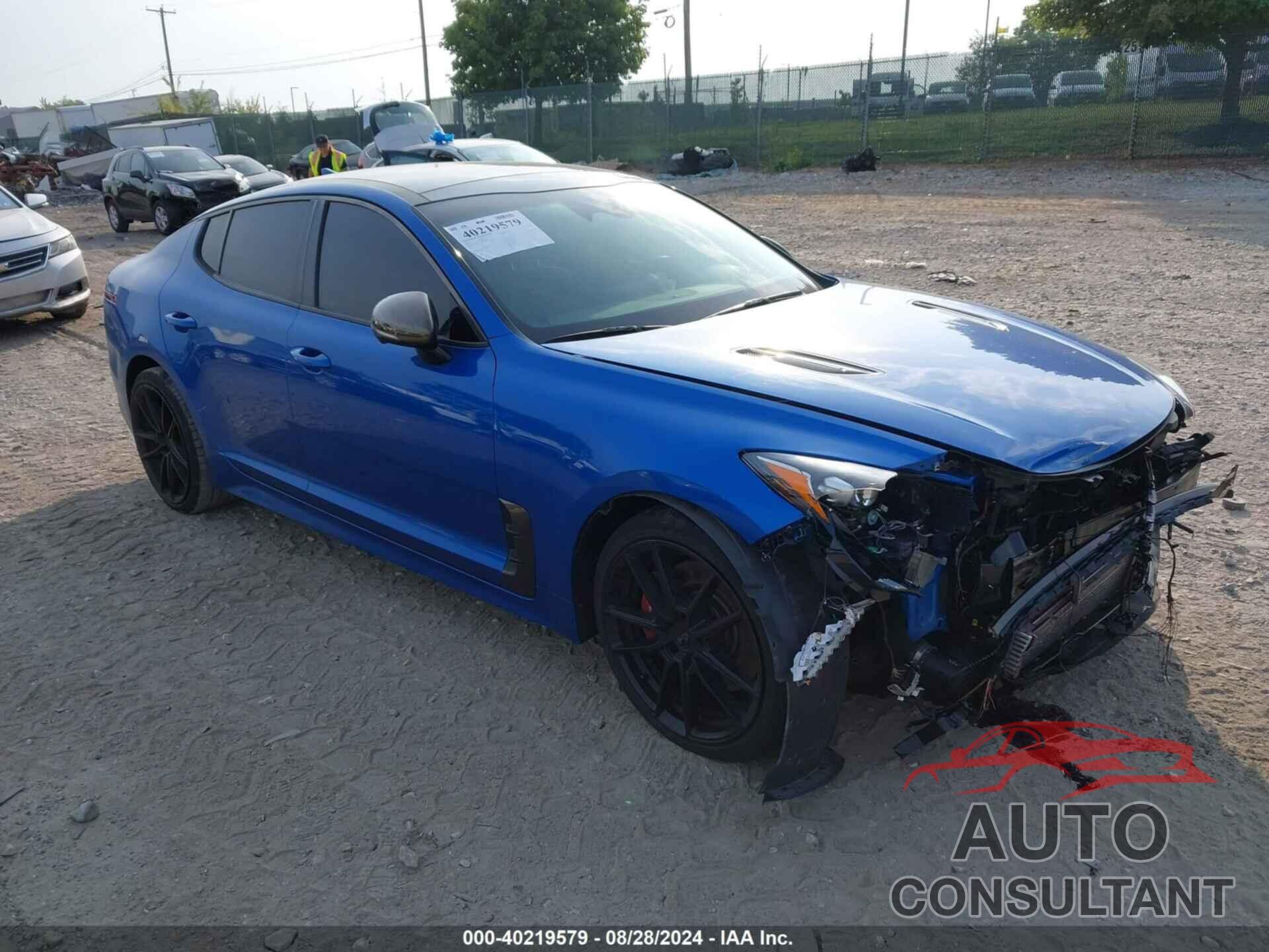 KIA STINGER 2022 - KNAE55LC3N6108060