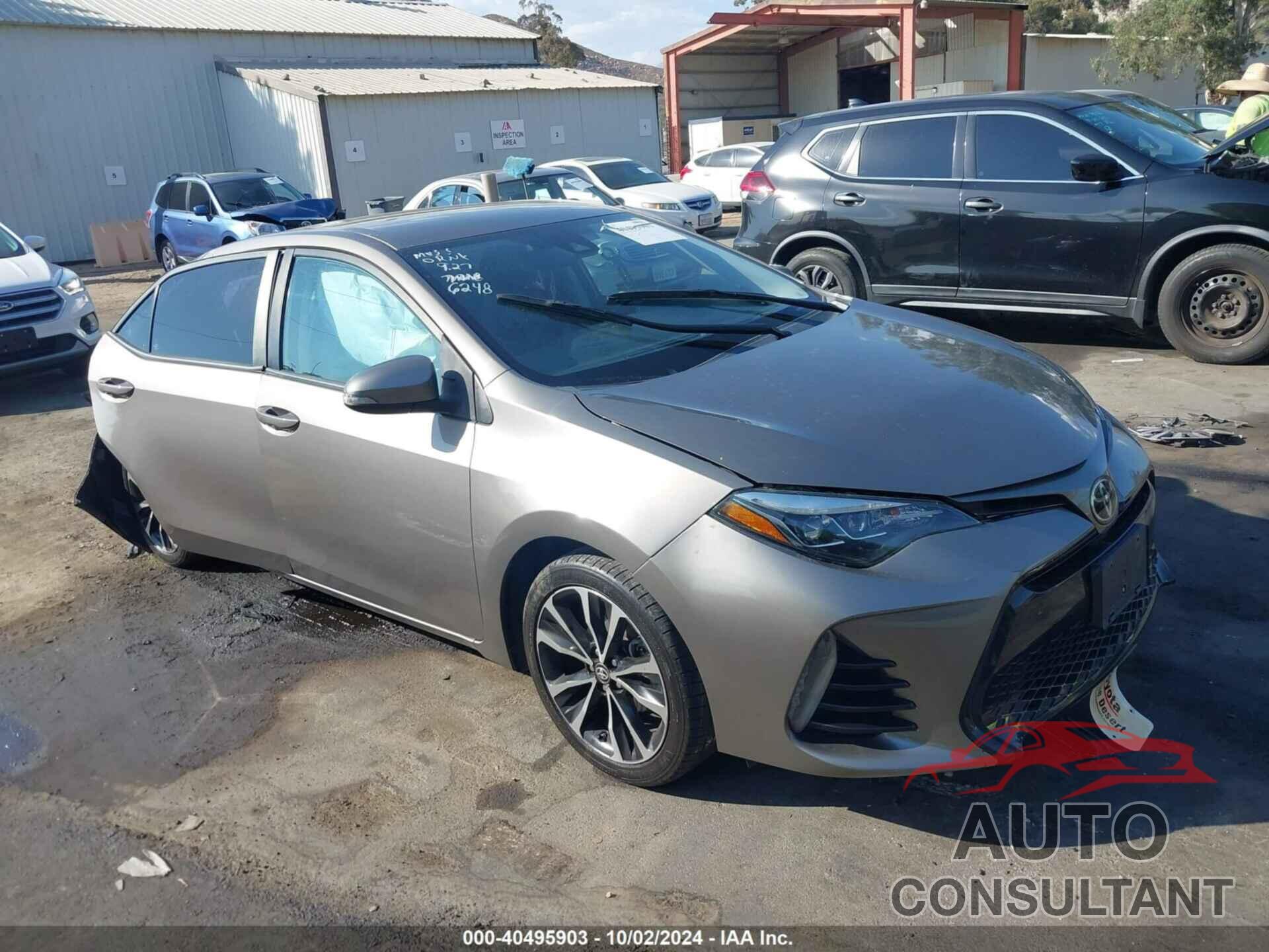 TOYOTA COROLLA 2018 - 5YFBURHE0JP776248