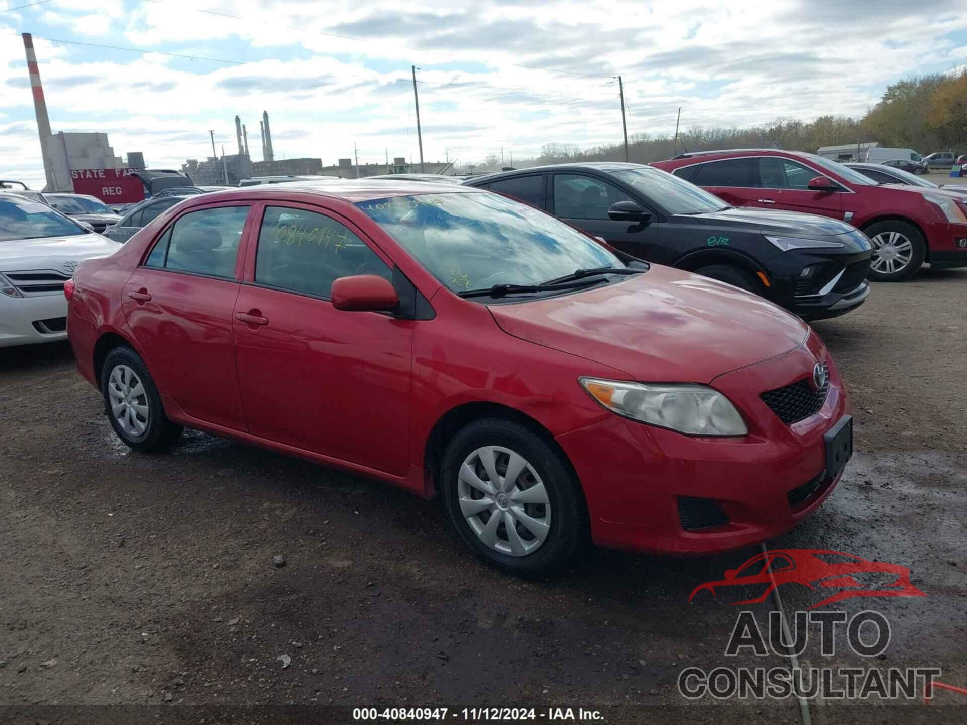 TOYOTA COROLLA 2010 - 2T1BU4EE5AC276934