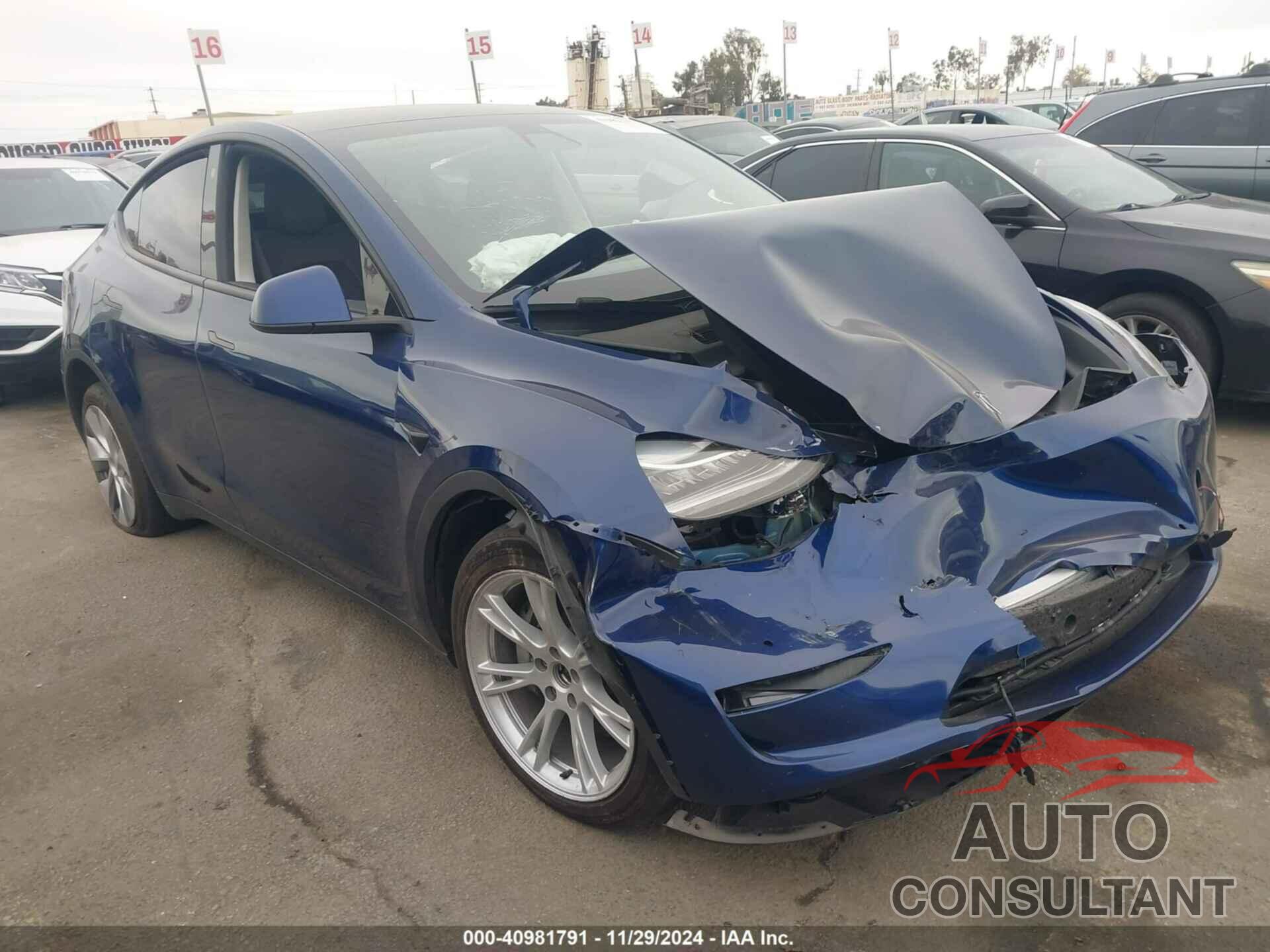 TESLA MODEL Y 2022 - 7SAYGDEE0NF439009