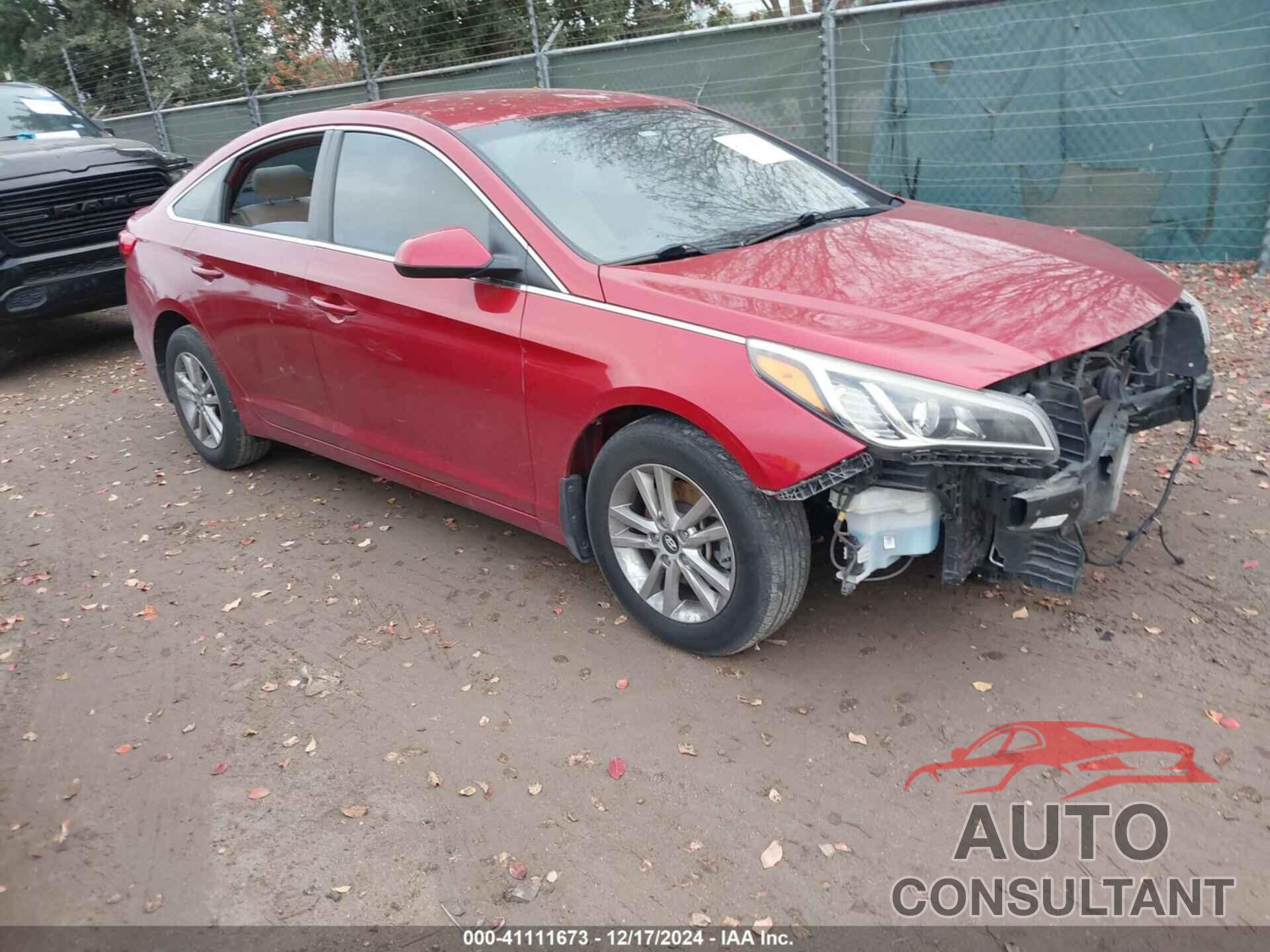 HYUNDAI SONATA 2017 - 5NPE24AF4HH439615