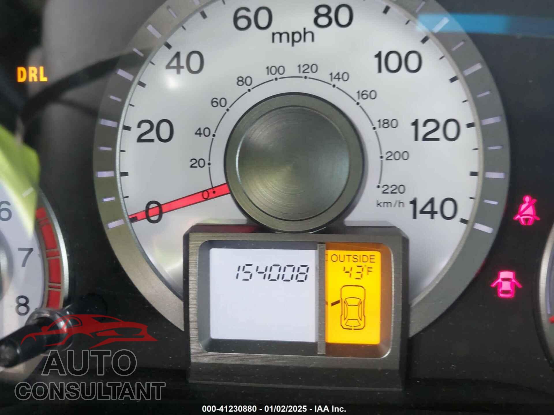HONDA PILOT 2011 - 5FNYF4H52BB093276