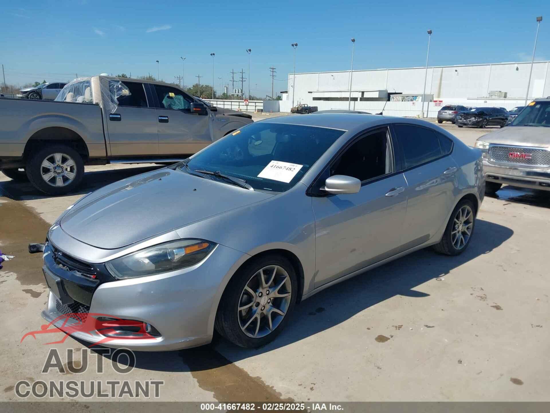 DODGE DART 2014 - 1C3CDFBB0ED831926