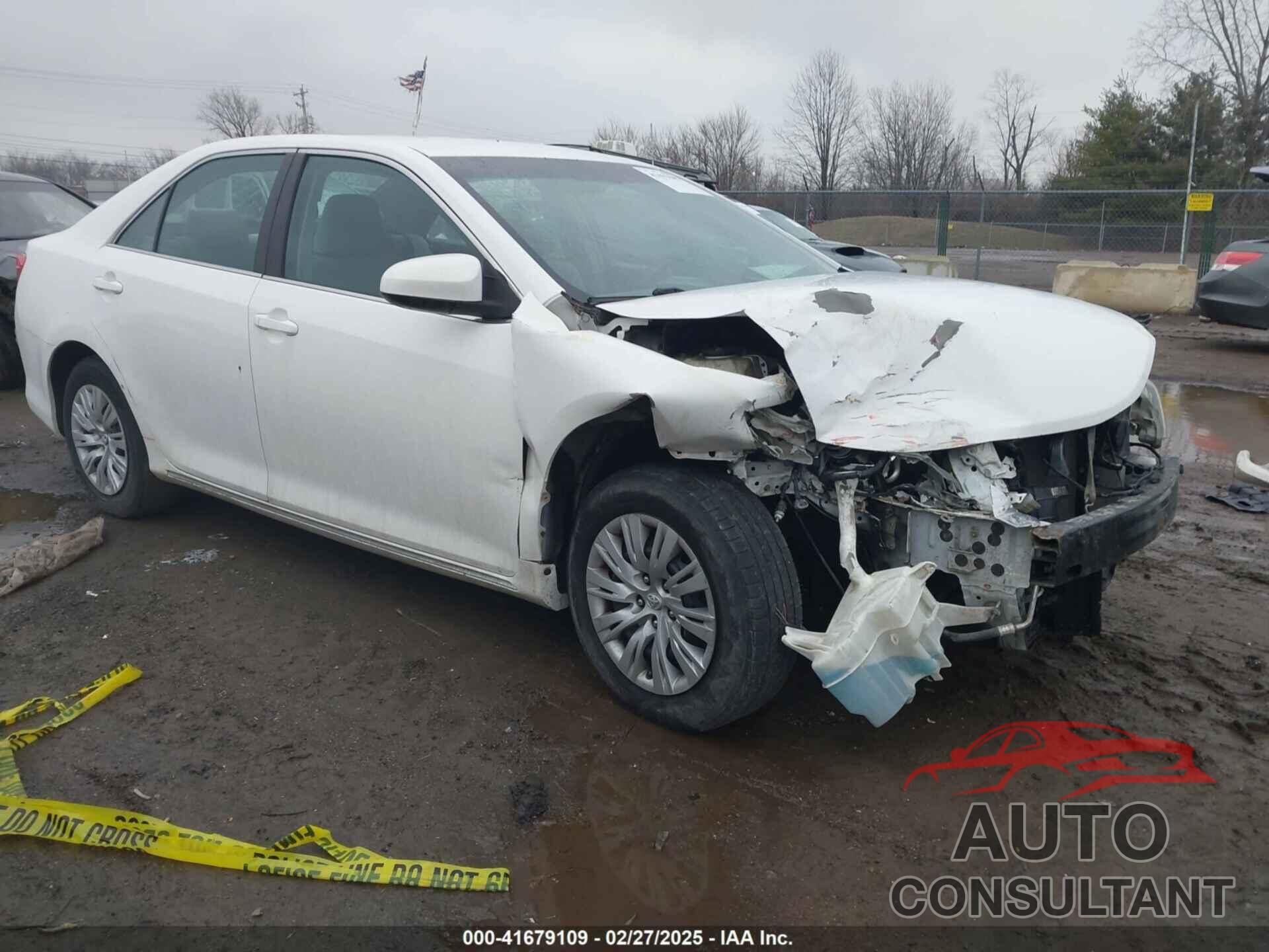 TOYOTA CAMRY 2012 - 4T1BF1FK4CU567522