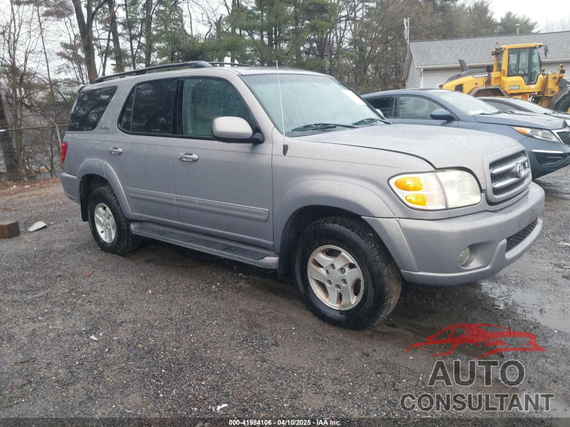 TOYOTA SEQUOIA 2002 - 5TDBT48A92S061934