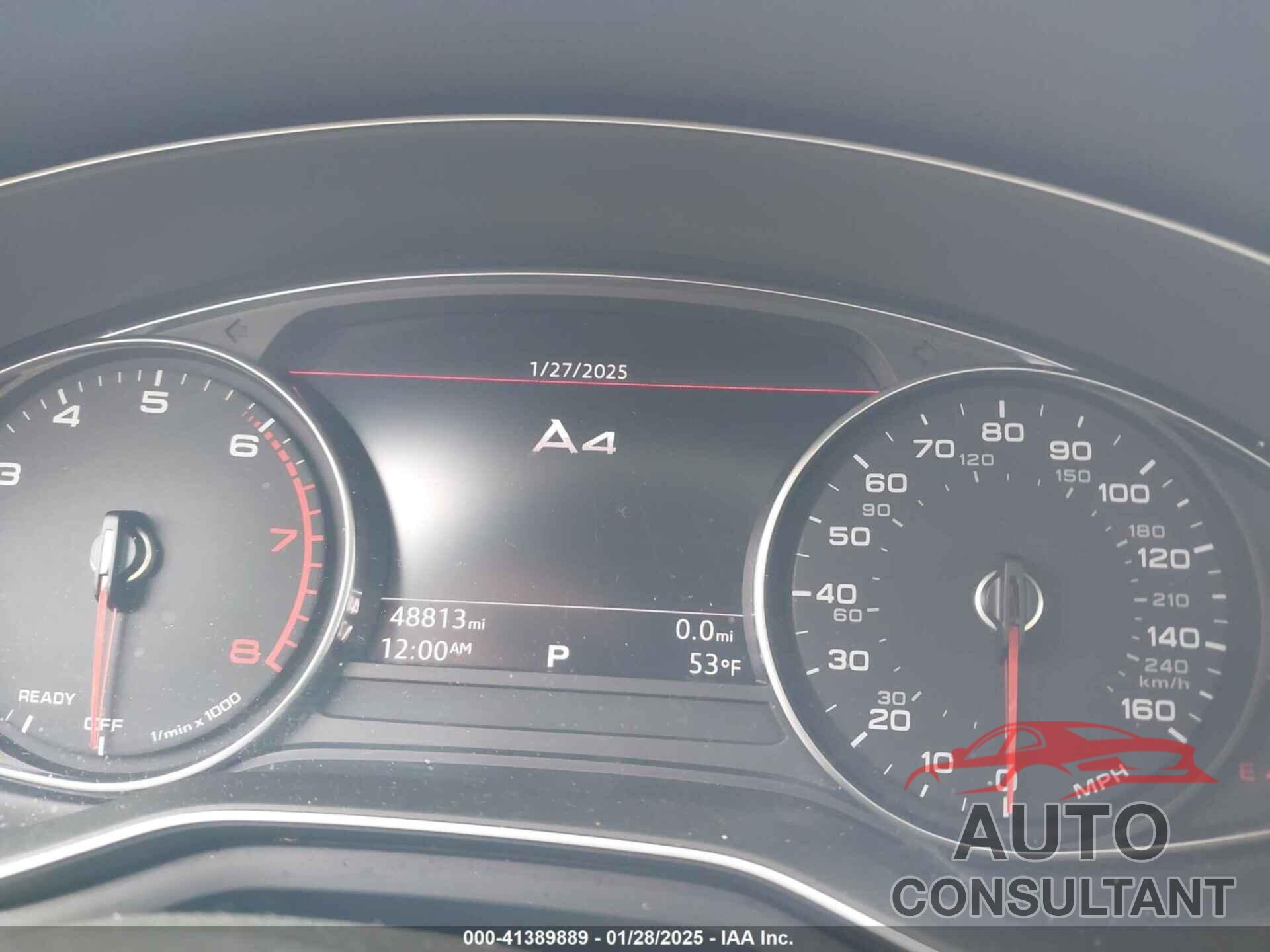AUDI A4 2019 - WAUGMAF40KN001154