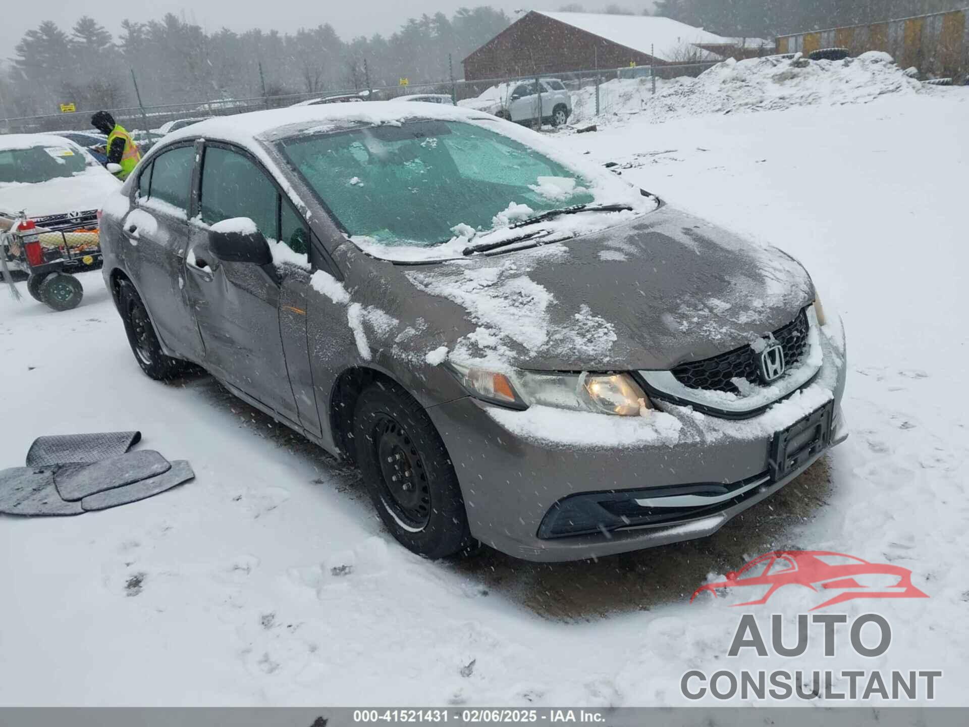HONDA CIVIC 2013 - 2HGFB2F5XDH594196