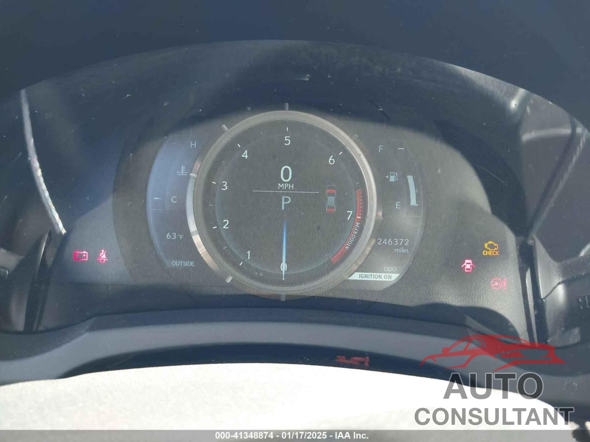 LEXUS IS 250 2015 - JTHBF1D25F5056907