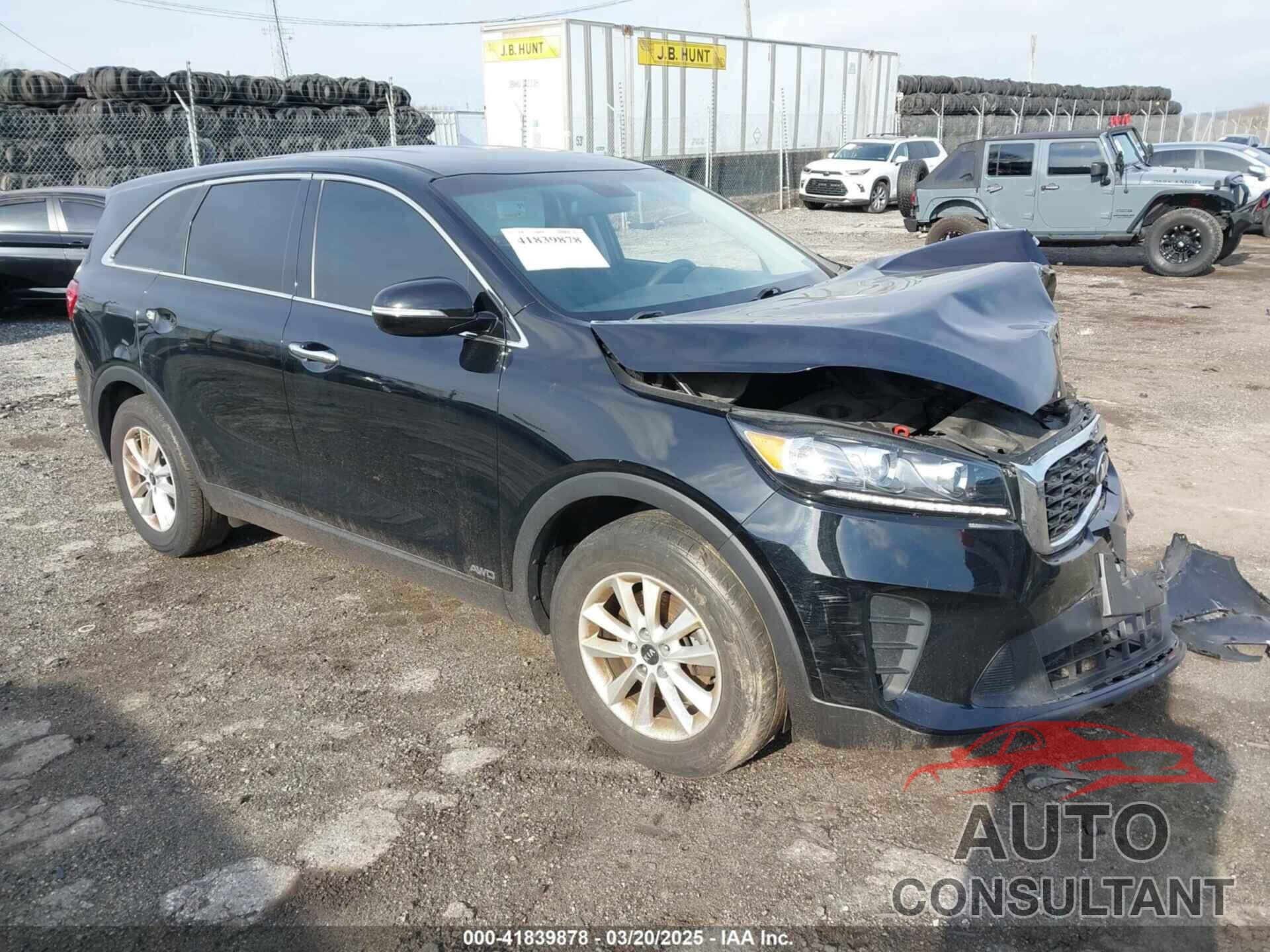 KIA SORENTO 2019 - 5XYPGDA35KG553010
