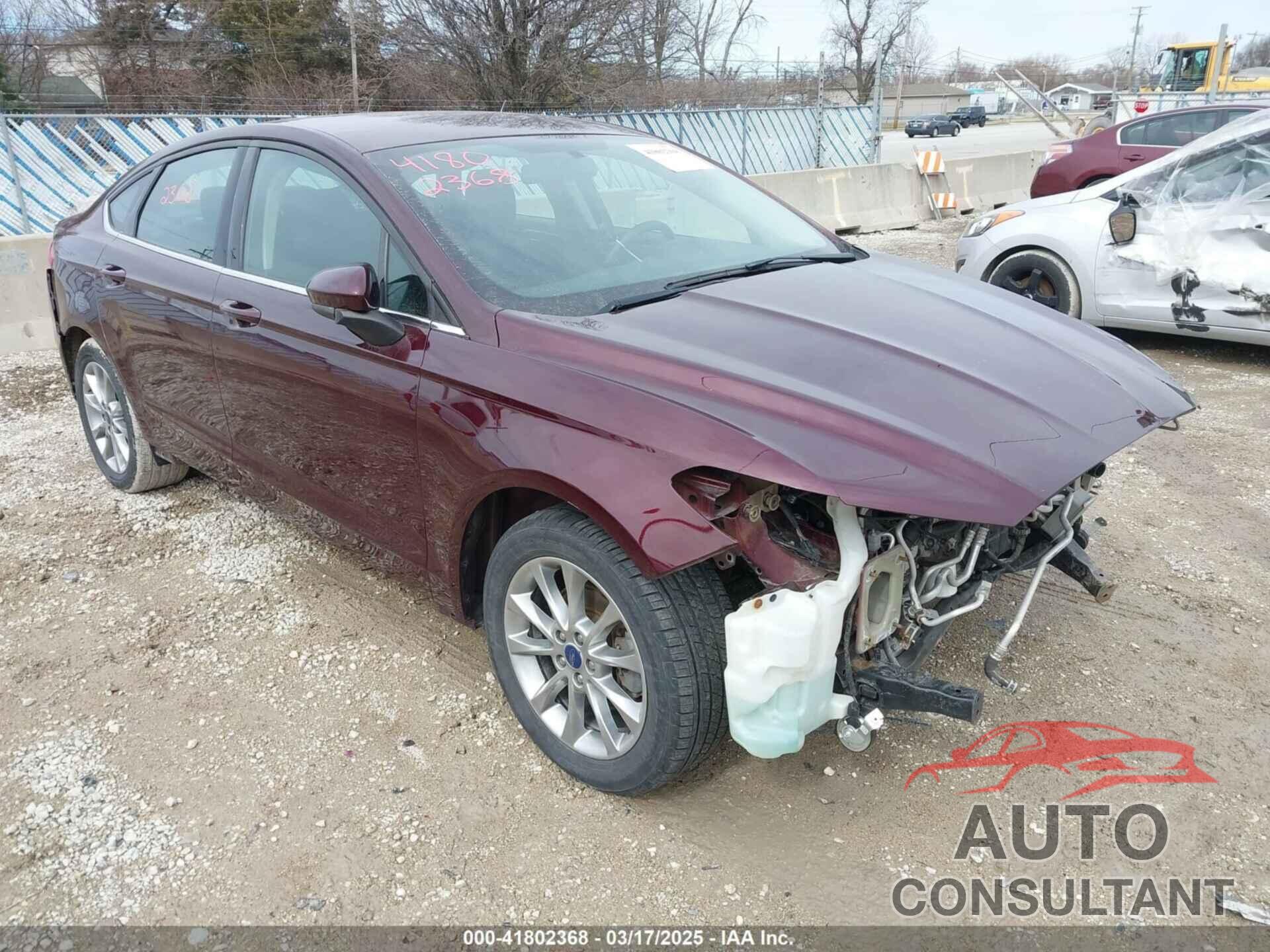 FORD FUSION 2017 - 3FA6P0H77HR220552
