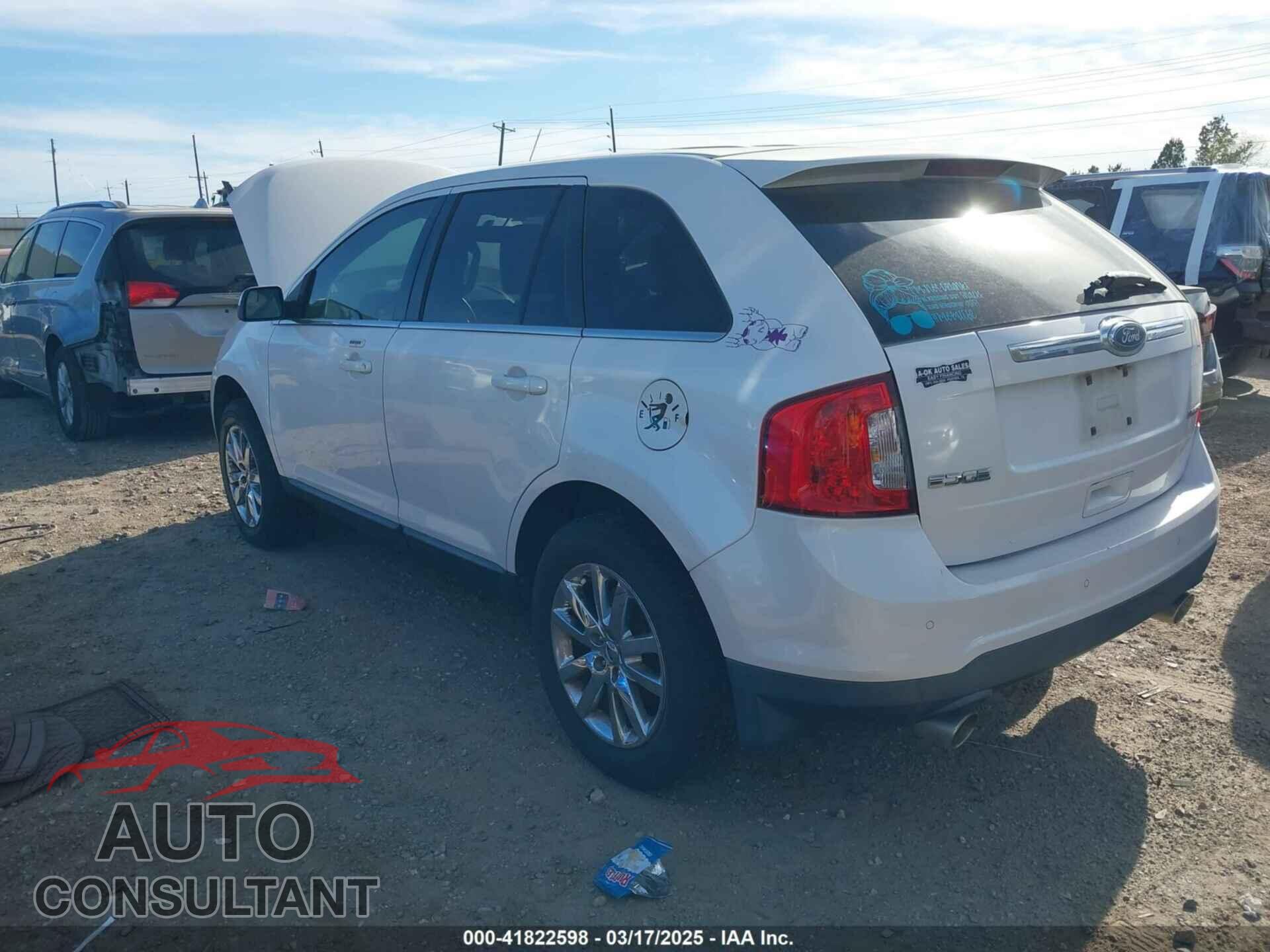 FORD EDGE 2011 - 2FMDK3KC9BBB21952