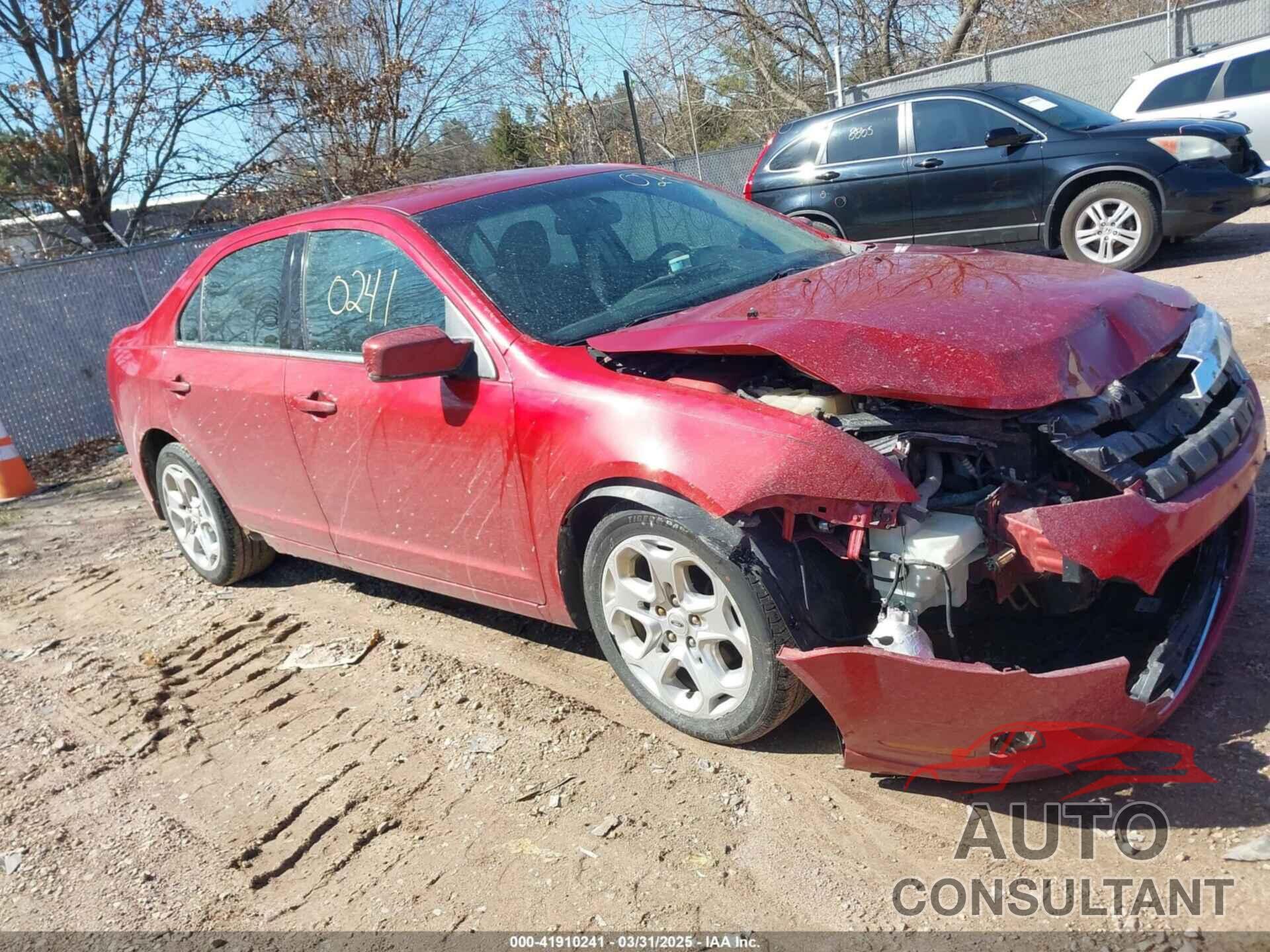 FORD FUSION 2010 - 3FAHP0HA7AR345092
