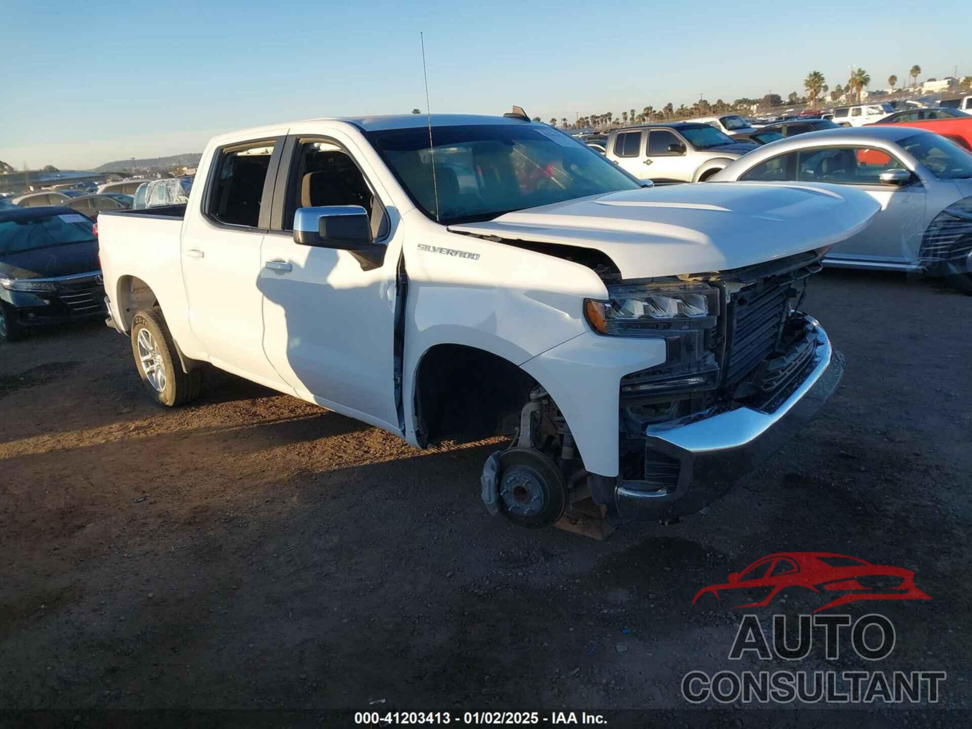 CHEVROLET SILVERADO 1500 2021 - 1GCPWCED4MZ232077
