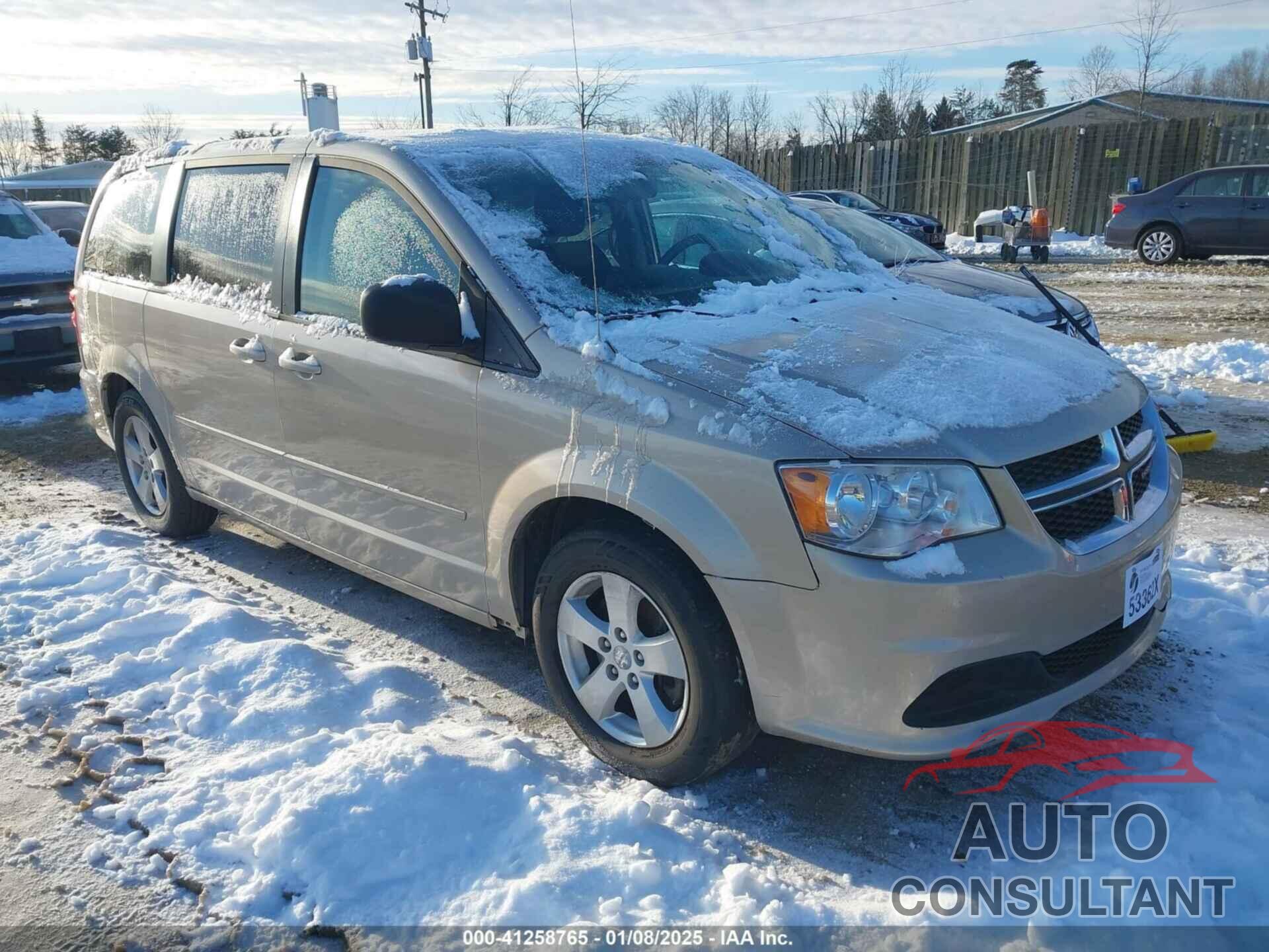 DODGE GRAND CARAVAN 2013 - 2C4RDGBG9DR600686