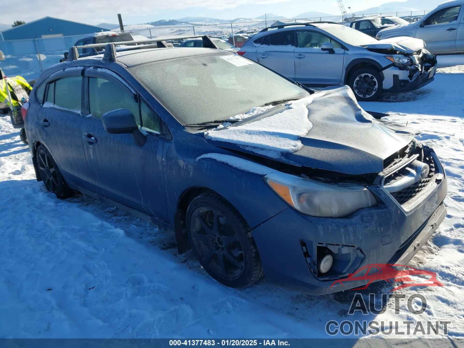 SUBARU IMPREZA 2012 - JF1GPAB64CG227856