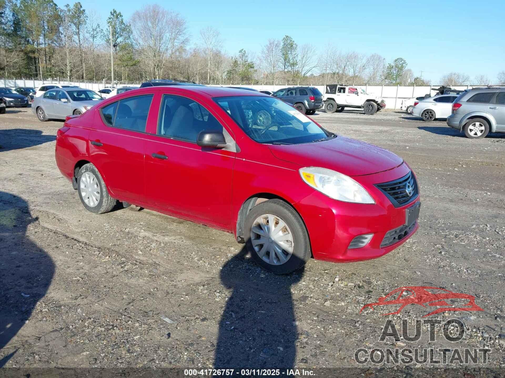 NISSAN VERSA 2013 - 3N1CN7AP7DL892083