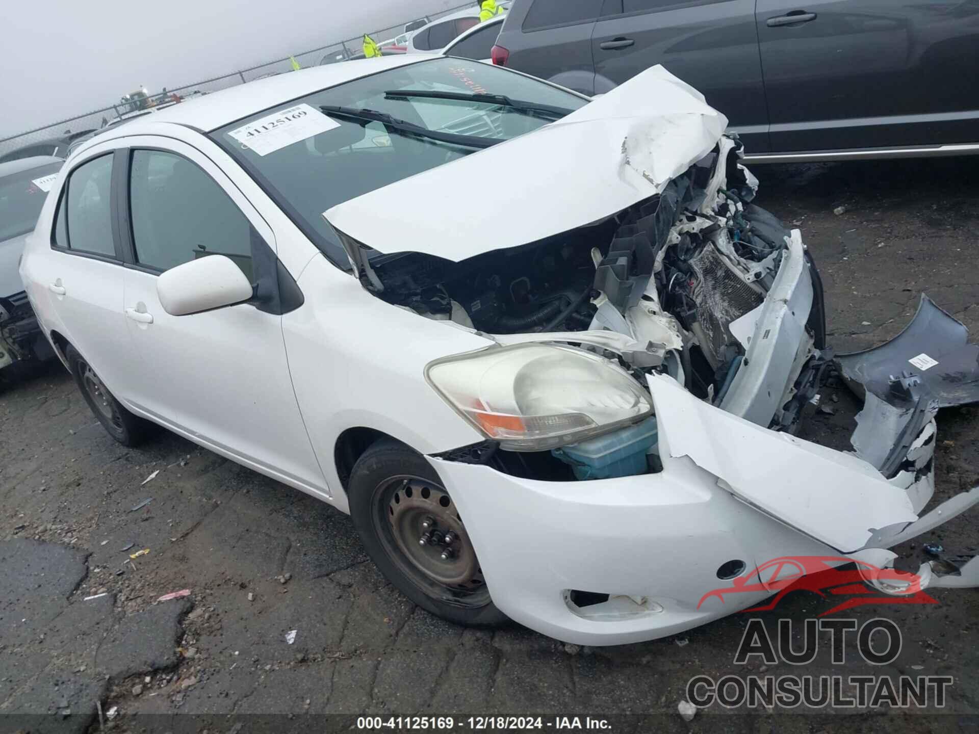 TOYOTA YARIS 2012 - JTDBT4K35C1421029
