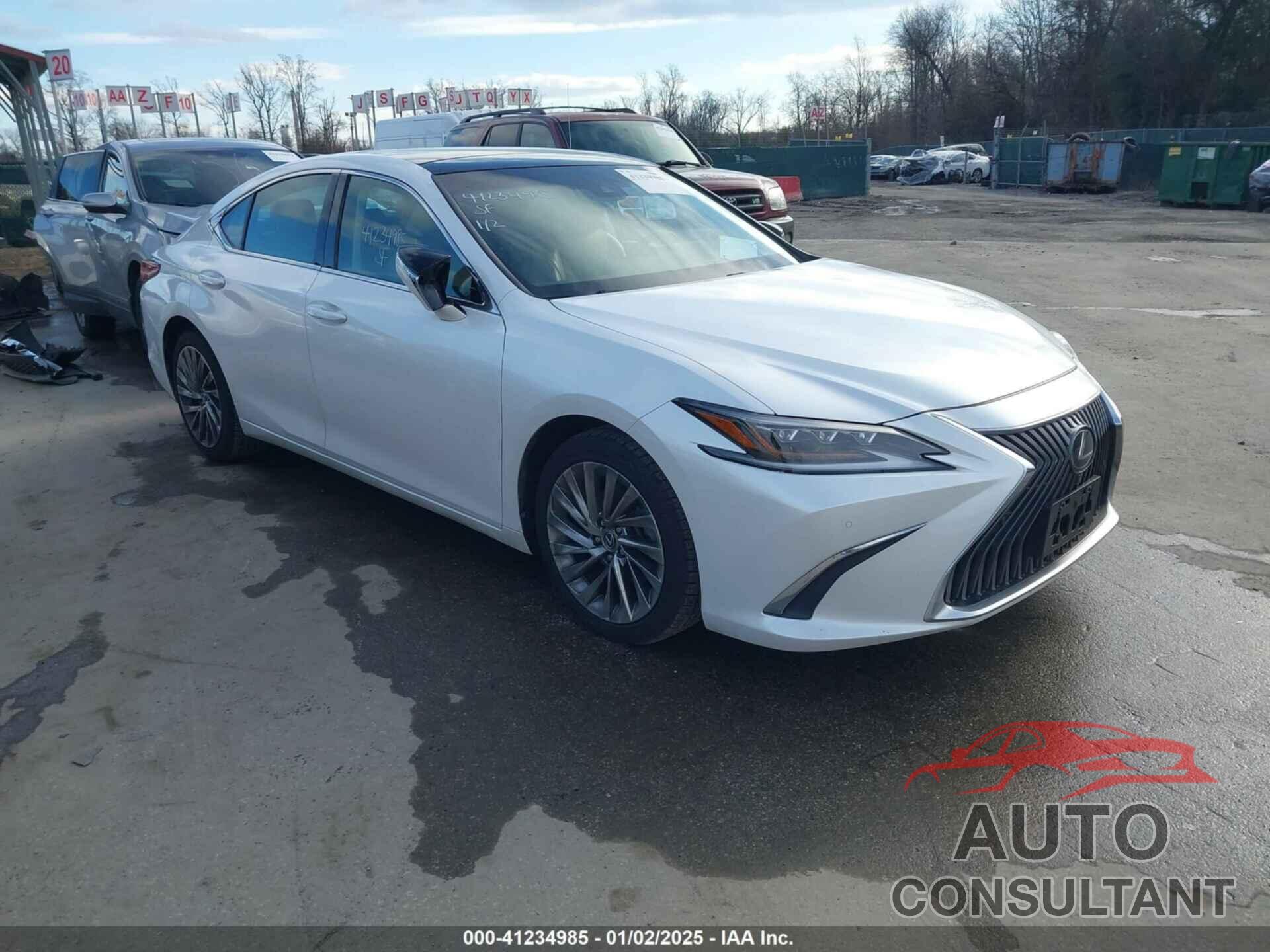 LEXUS ES 350 2019 - 58ABZ1B11KU020297