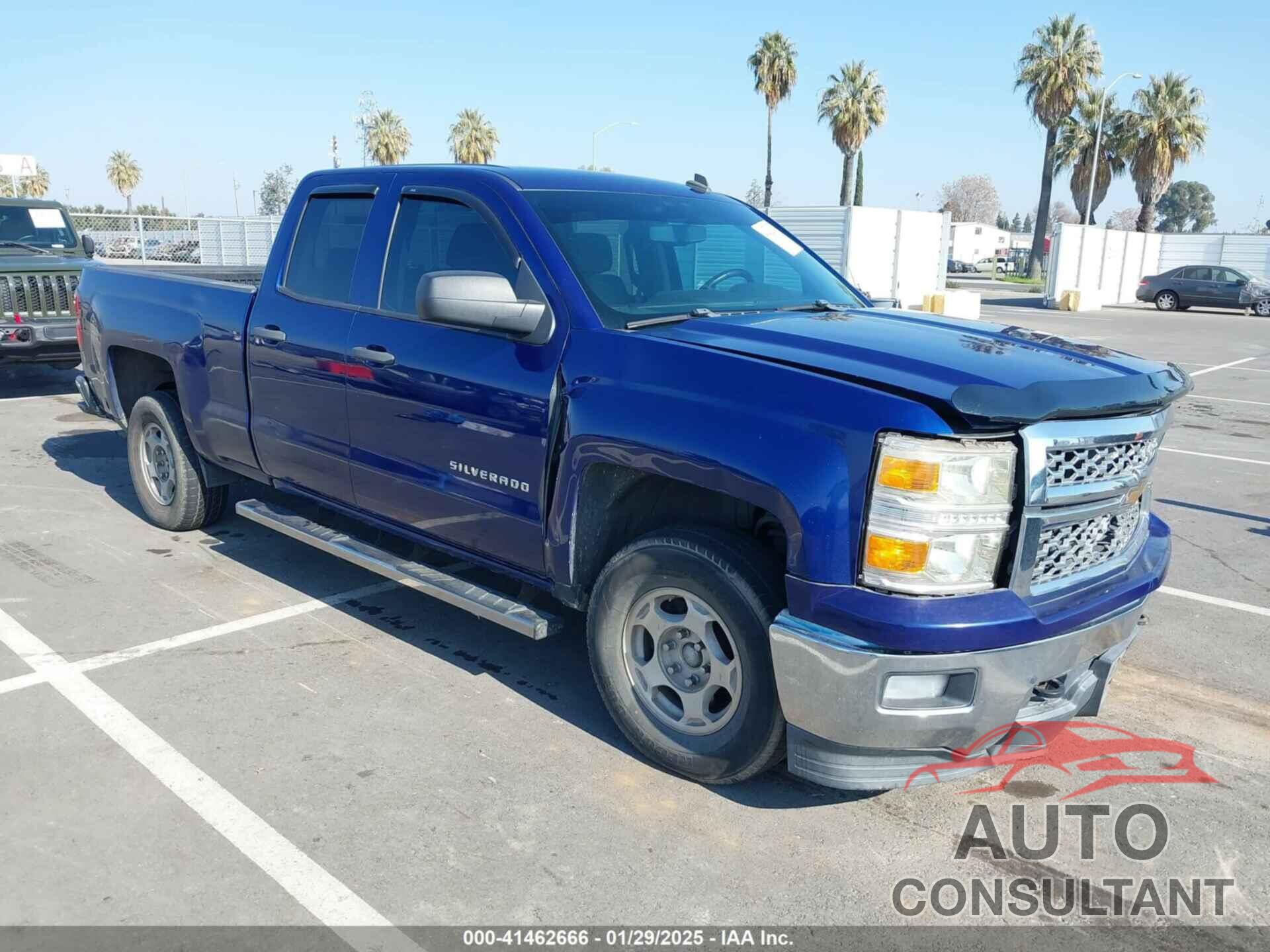 CHEVROLET SILVERADO 1500 2014 - 1GCVKREC7EZ109145