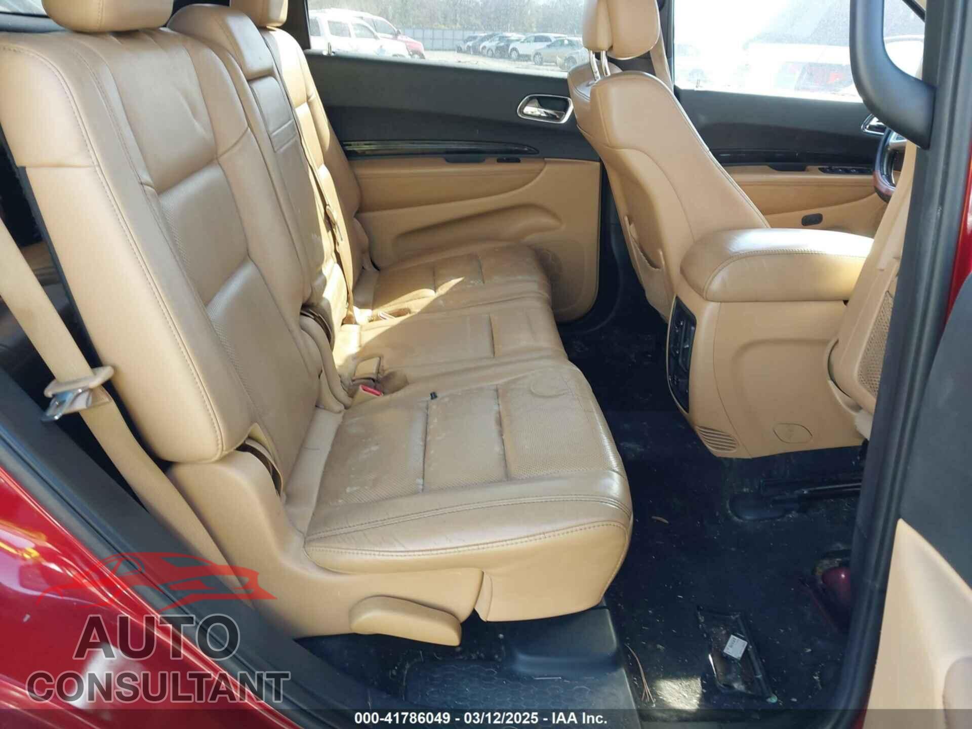 DODGE DURANGO 2011 - 1D4SD5GT2BC630052
