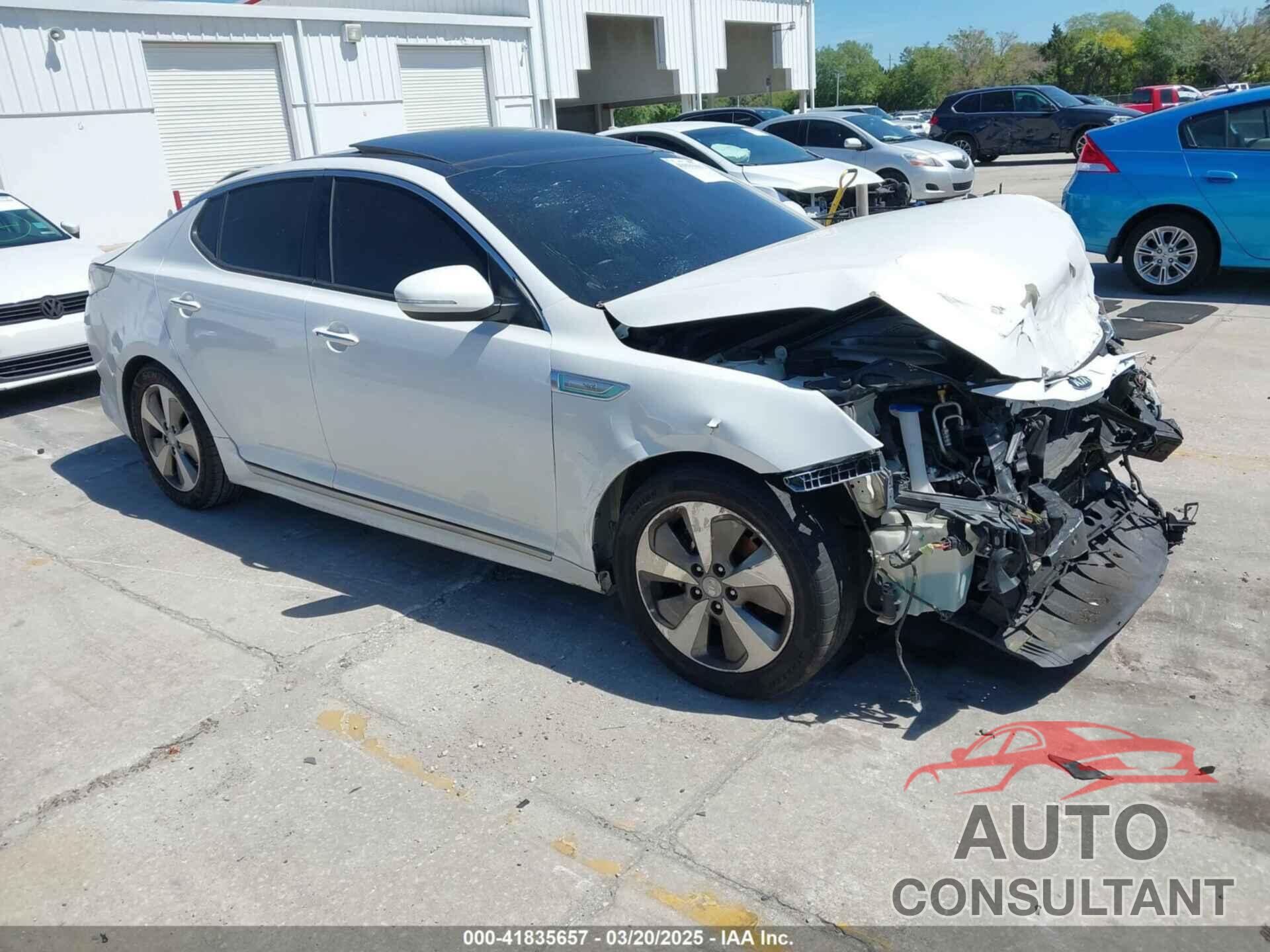 KIA OPTIMA HYBRID 2016 - KNAGN4AD4G5093270