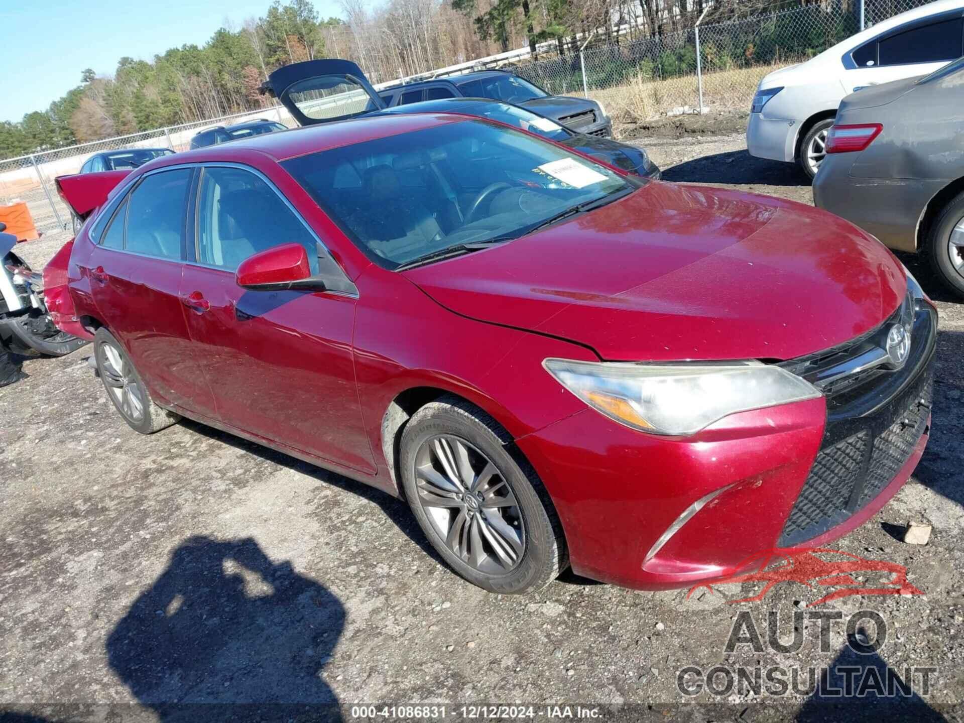 TOYOTA CAMRY 2017 - 4T1BF1FK4HU718737