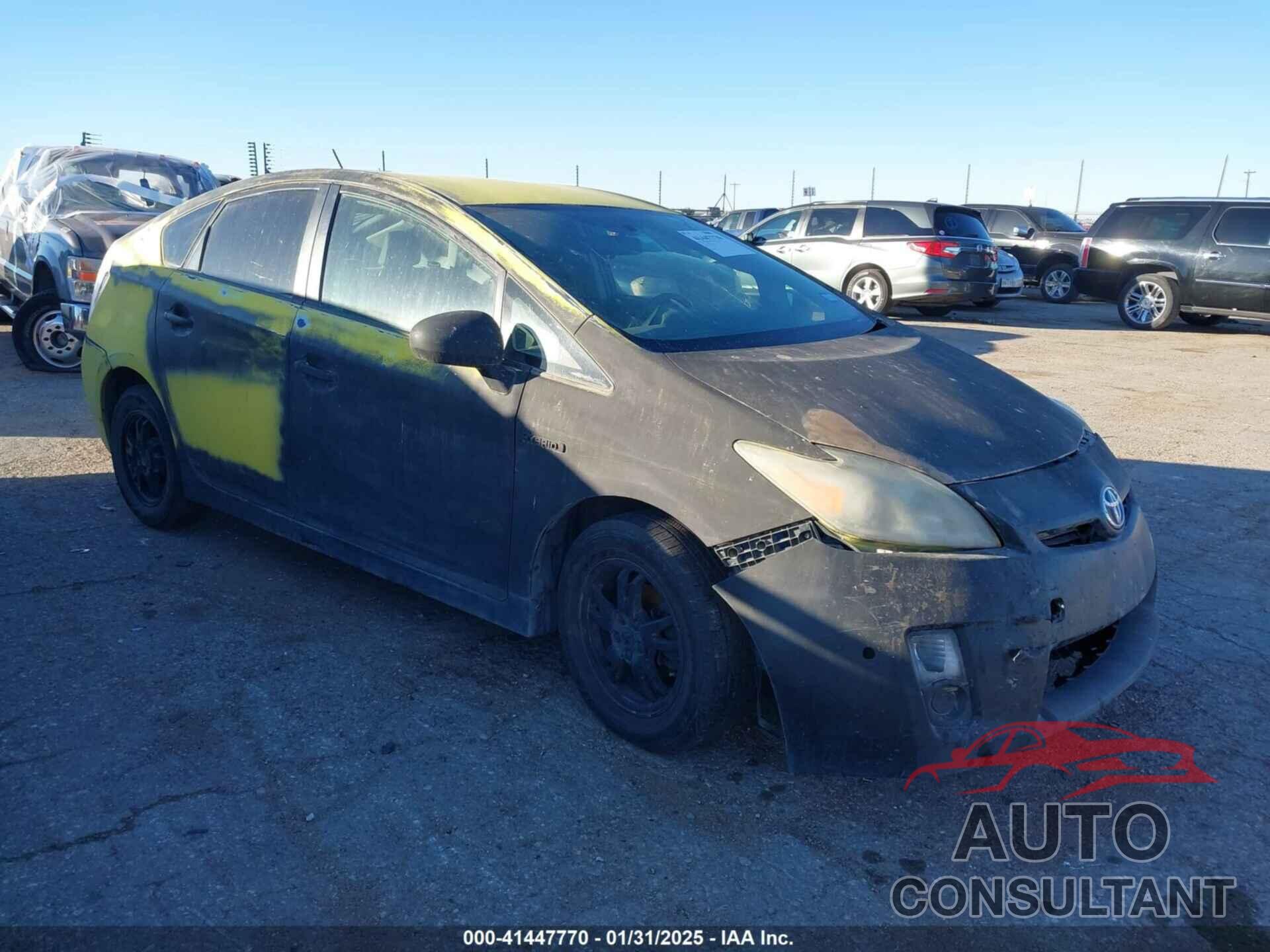 TOYOTA PRIUS 2010 - JTDKN3DU9A0128635
