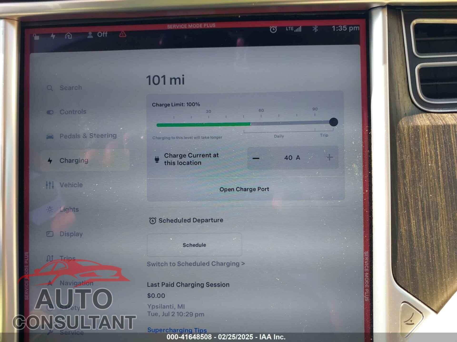 TESLA MODEL S 2013 - 5YJSA1CG2DFP14689