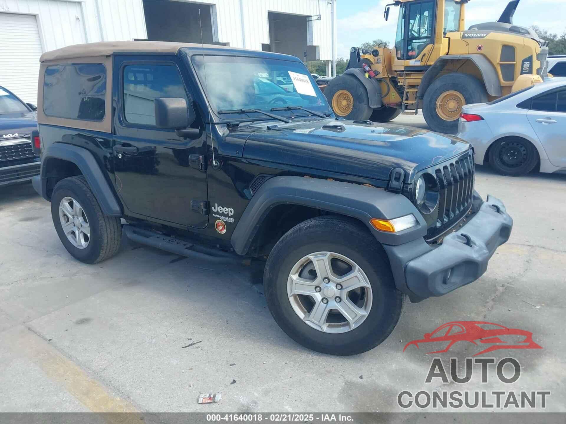 JEEP WRANGLER 2019 - 1C4GJXAG4KW561026