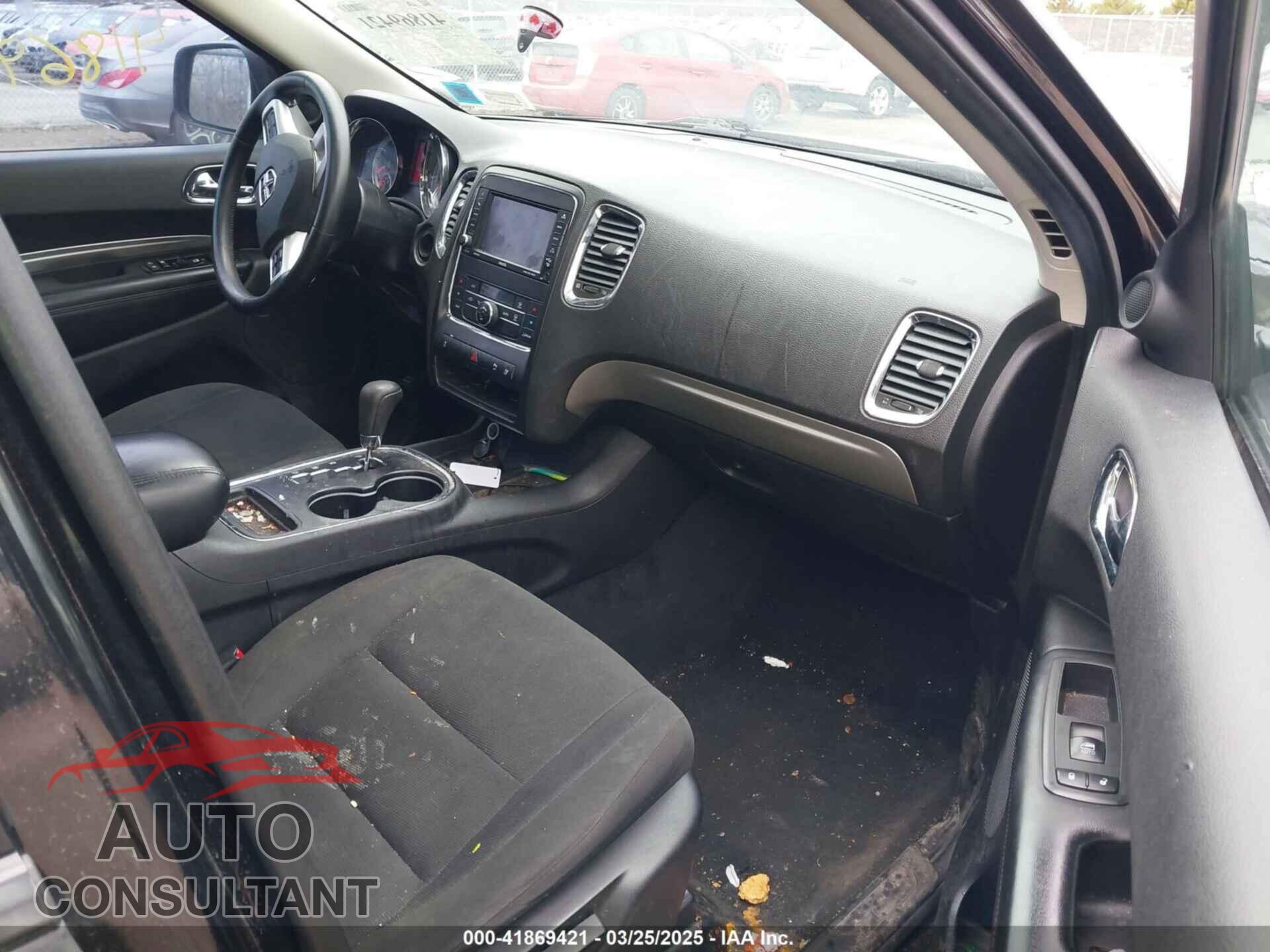 DODGE DURANGO 2013 - 1C4RDJAG2DC699021
