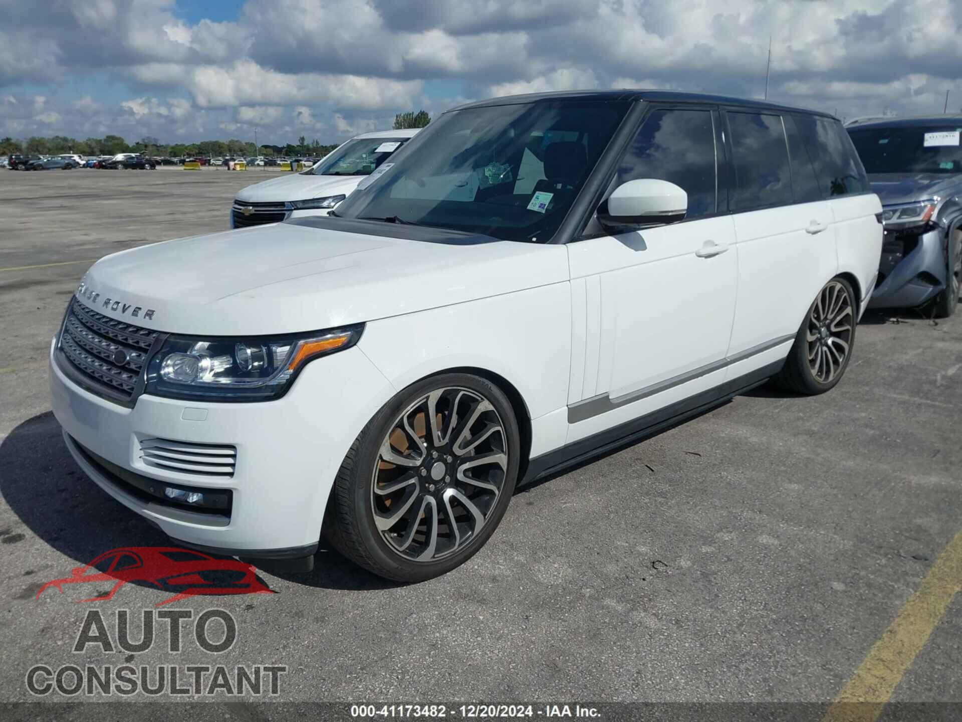 LAND ROVER RANGE ROVER 2014 - SALGS2TF3EA185563